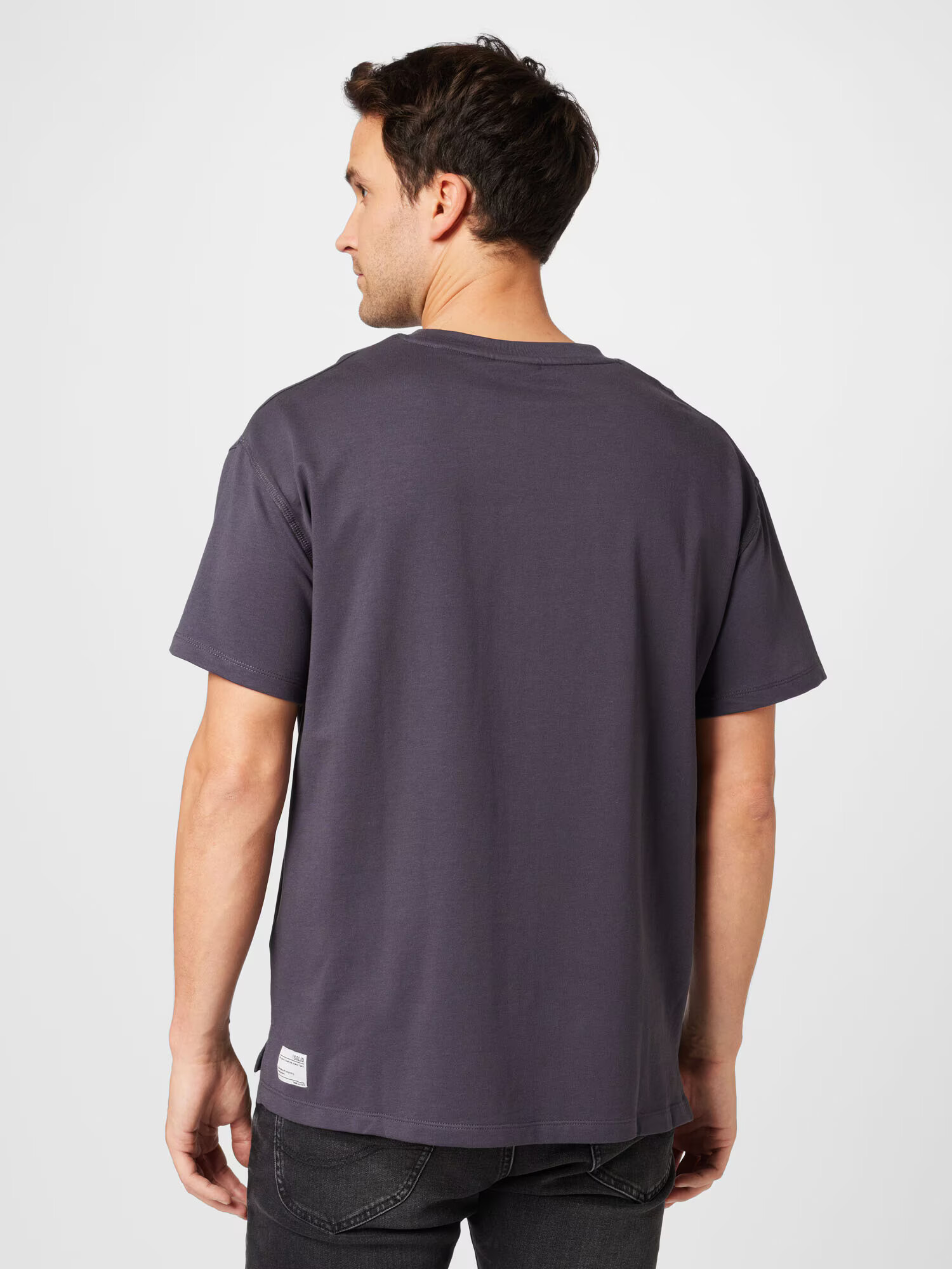 !Solid Tricou gri taupe - Pled.ro