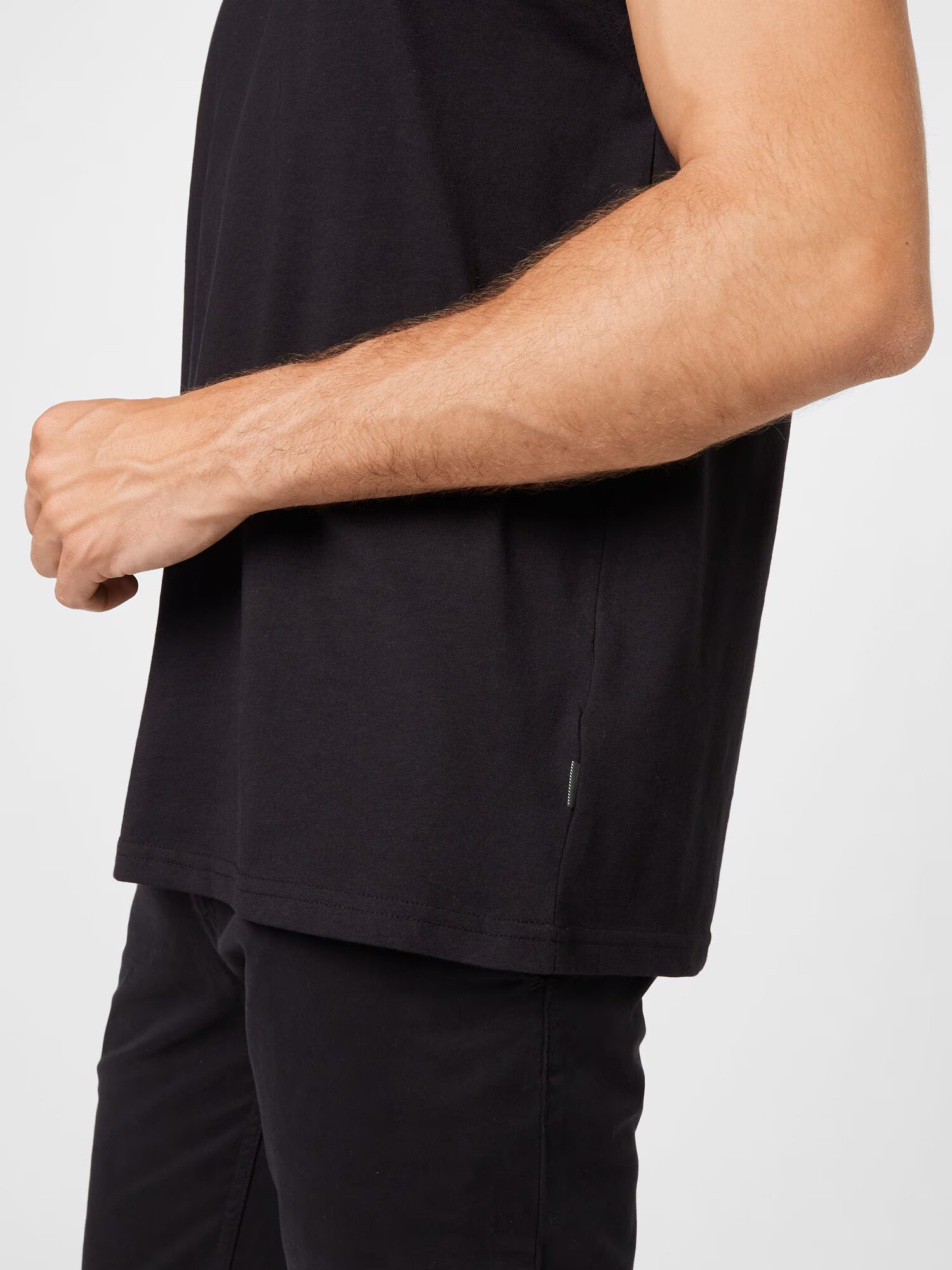 !Solid Tricou negru - Pled.ro