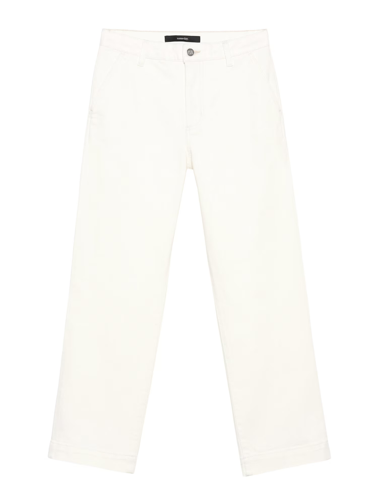 Someday Jeans 'Chenila' alb denim - Pled.ro