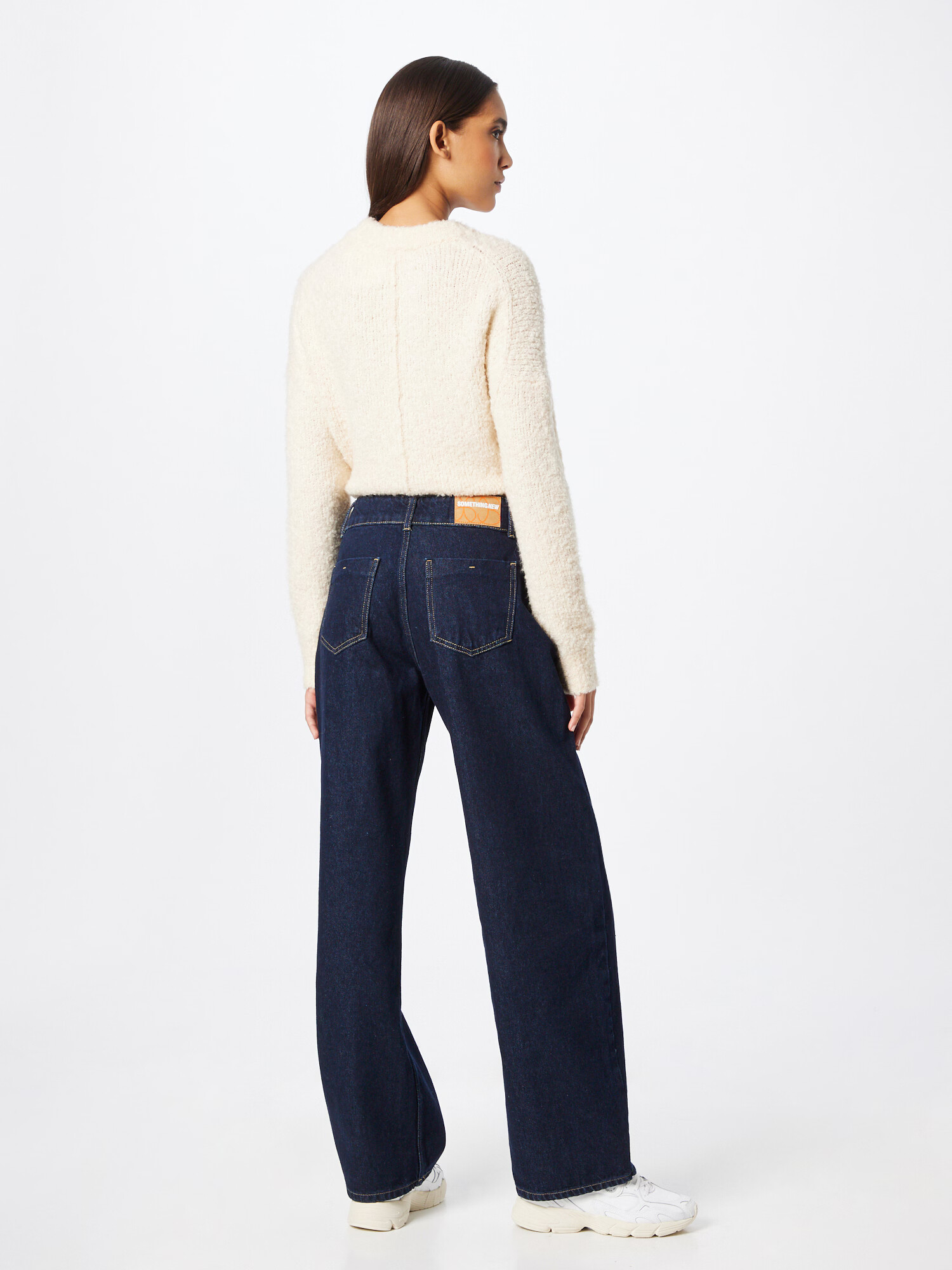 SOMETHINGNEW Jeans 'Nancy' albastru închis - Pled.ro