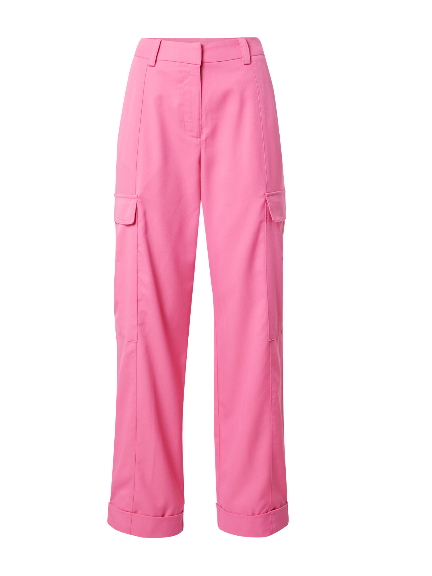 SOMETHINGNEW Pantaloni cu buzunare 'JANE' roz - Pled.ro