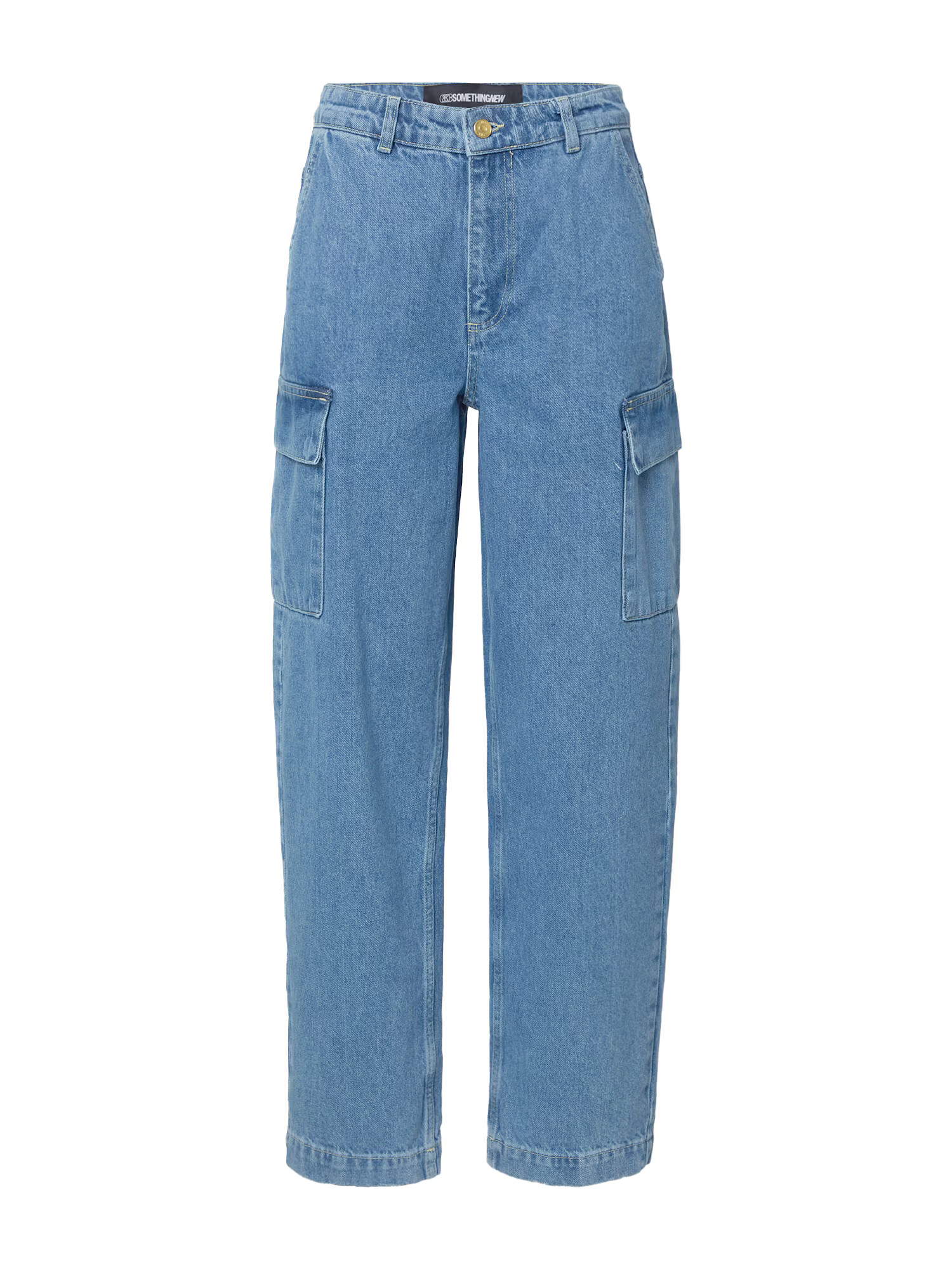 SOMETHINGNEW Pantaloni eleganți 'Reese' albastru denim - Pled.ro