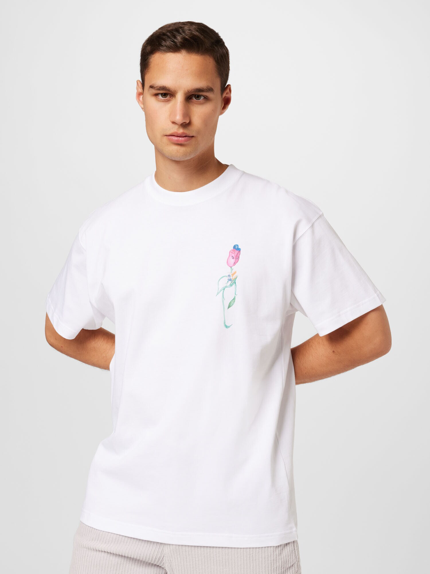 Soulland Tricou verde / portocaliu / rosé / alb - Pled.ro