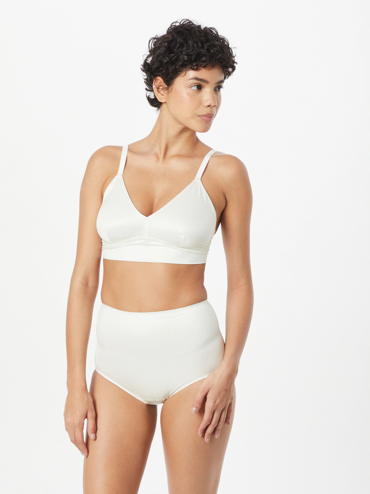 SPANX Sutien alb natural - Pled.ro