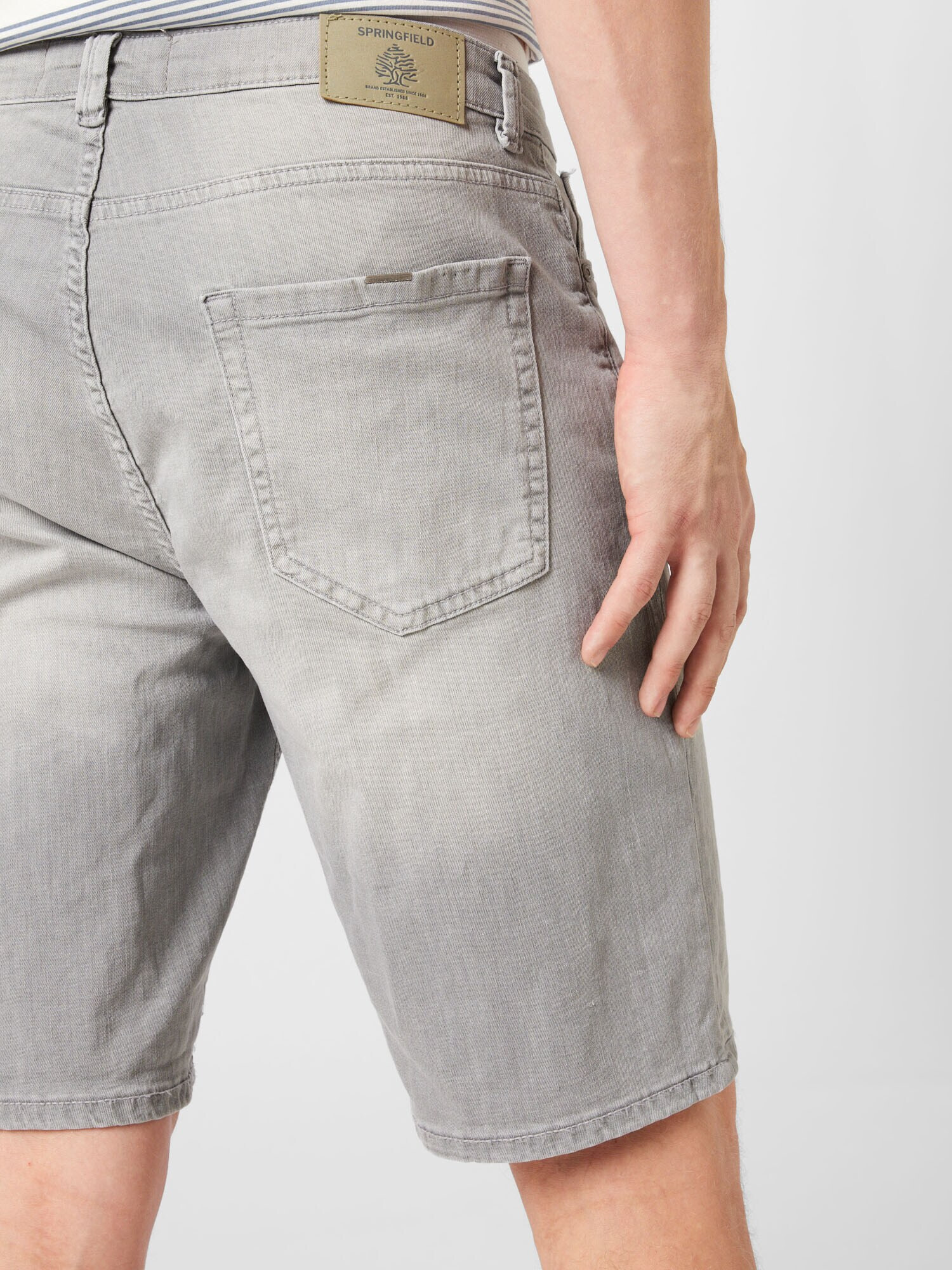 Springfield Jeans gri deschis - Pled.ro