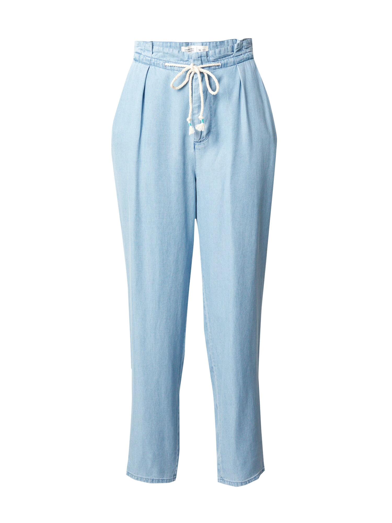 Springfield Pantaloni cu cute albastru deschis - Pled.ro