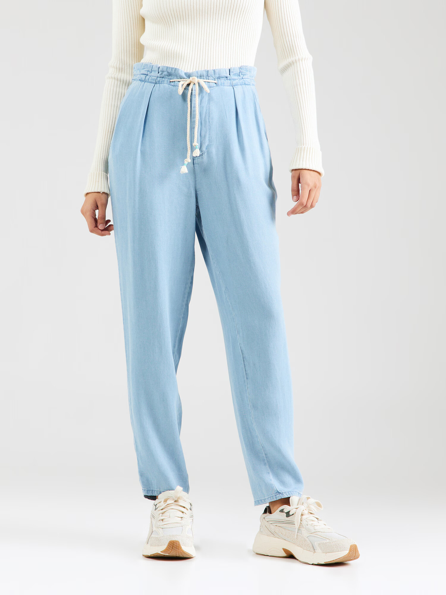 Springfield Pantaloni cu cute albastru deschis - Pled.ro