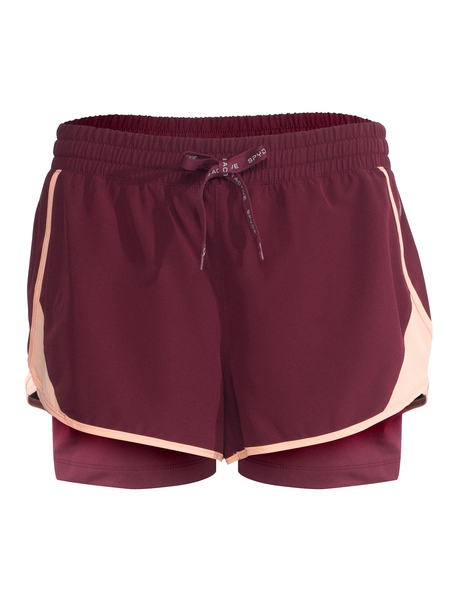 Spyder Pantaloni sport bej / roșu burgundy - Pled.ro