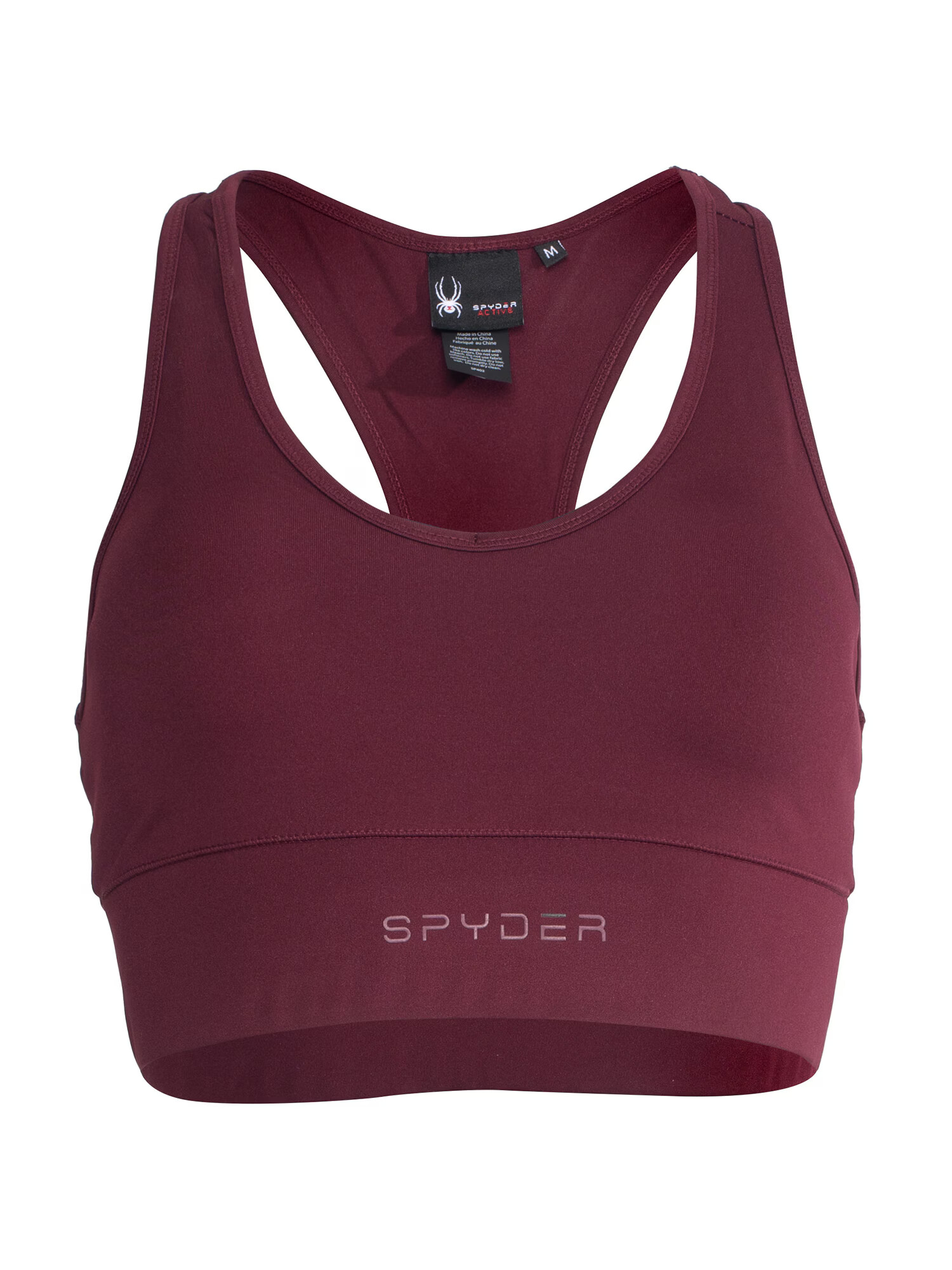 Spyder Sutien sport roșu bordeaux - Pled.ro