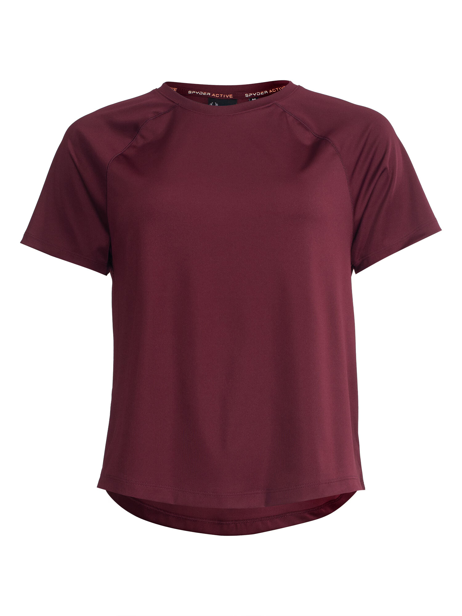 Spyder Tricou funcțional roșu bordeaux - Pled.ro