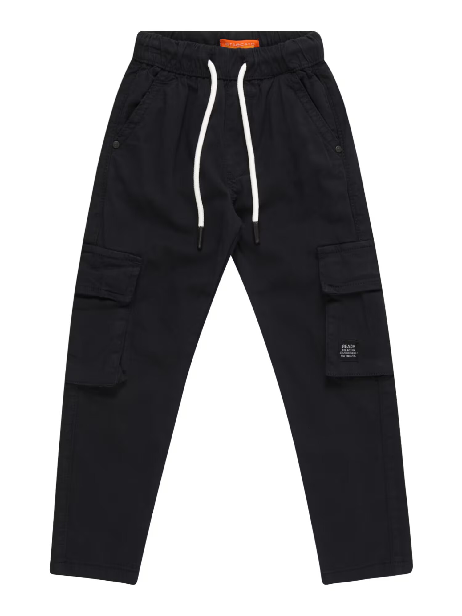 STACCATO Pantaloni albastru marin / negru / alb - Pled.ro