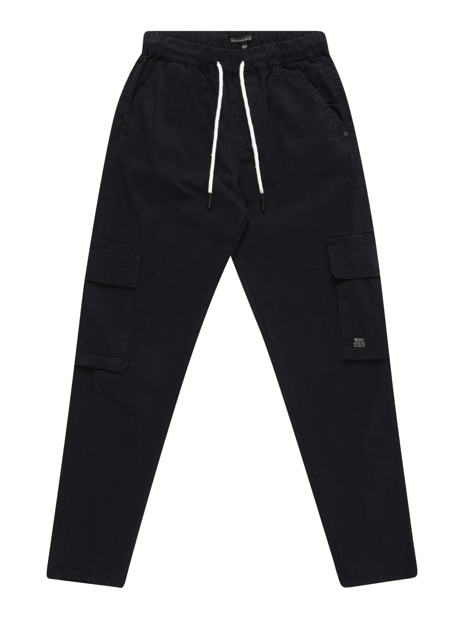 STACCATO Pantaloni albastru marin / negru / alb - Pled.ro