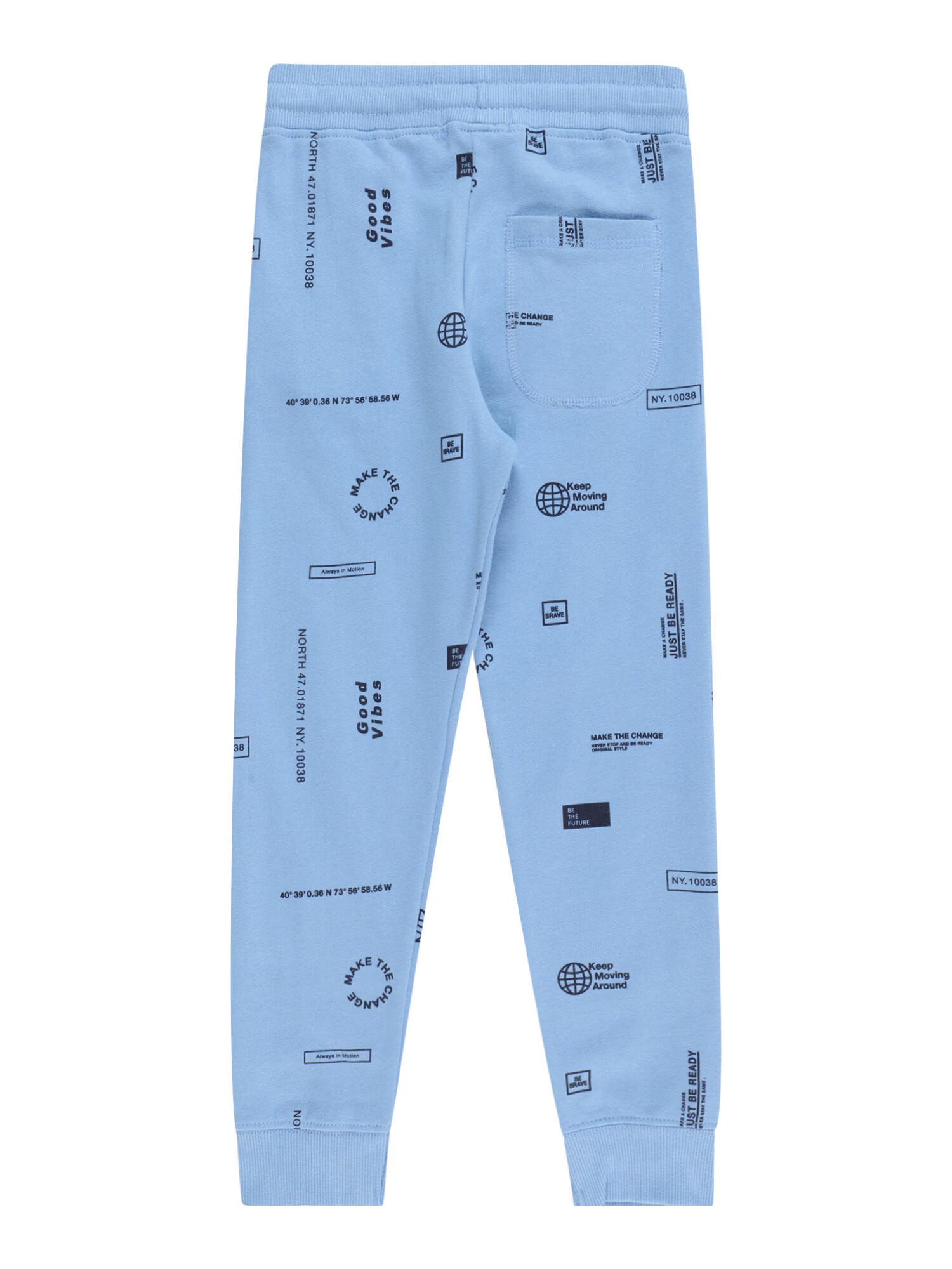 STACCATO Pantaloni bleumarin / albastru deschis - Pled.ro