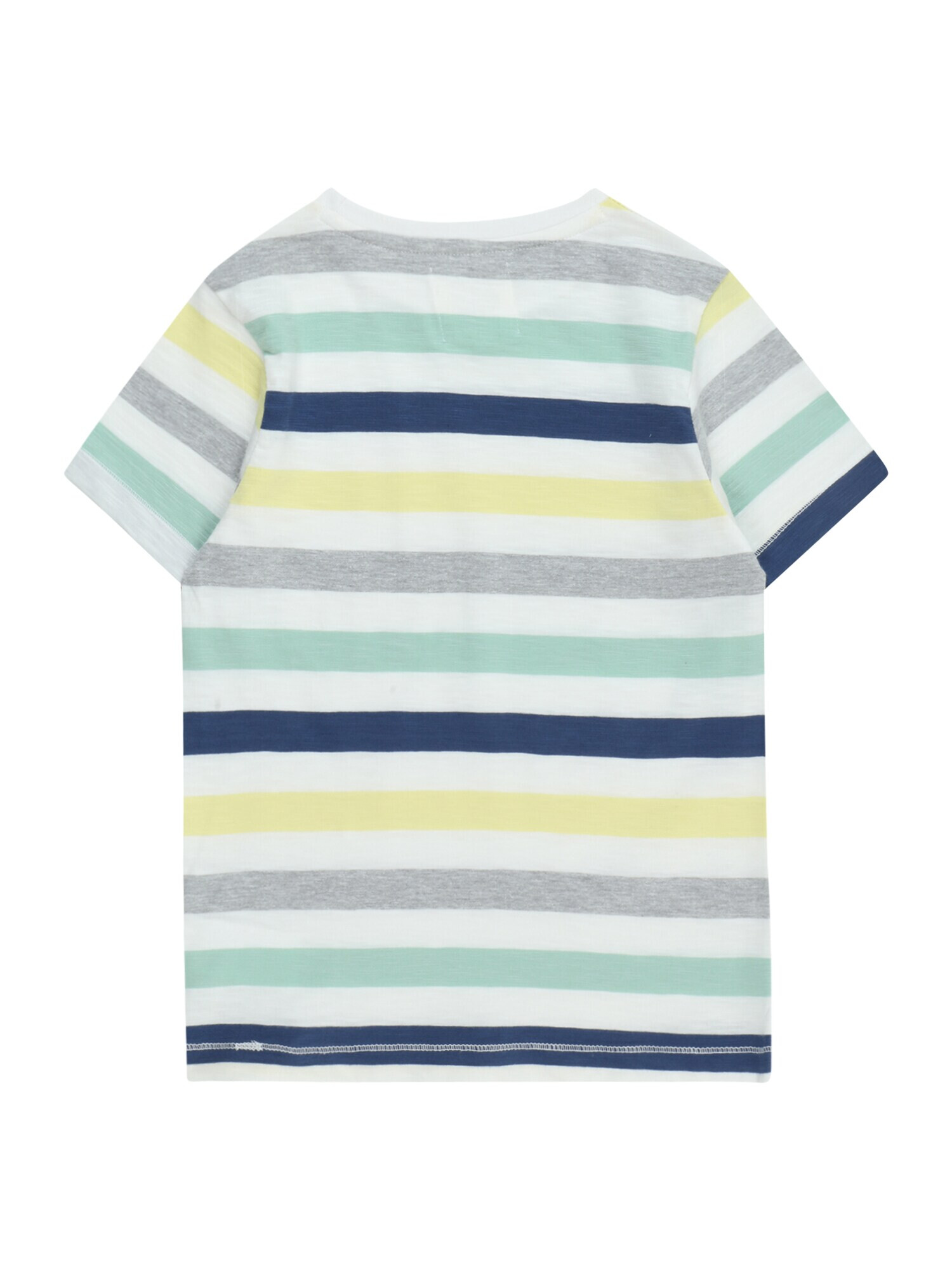 STACCATO Tricou albastru marin / galben deschis / verde mentă / alb - Pled.ro