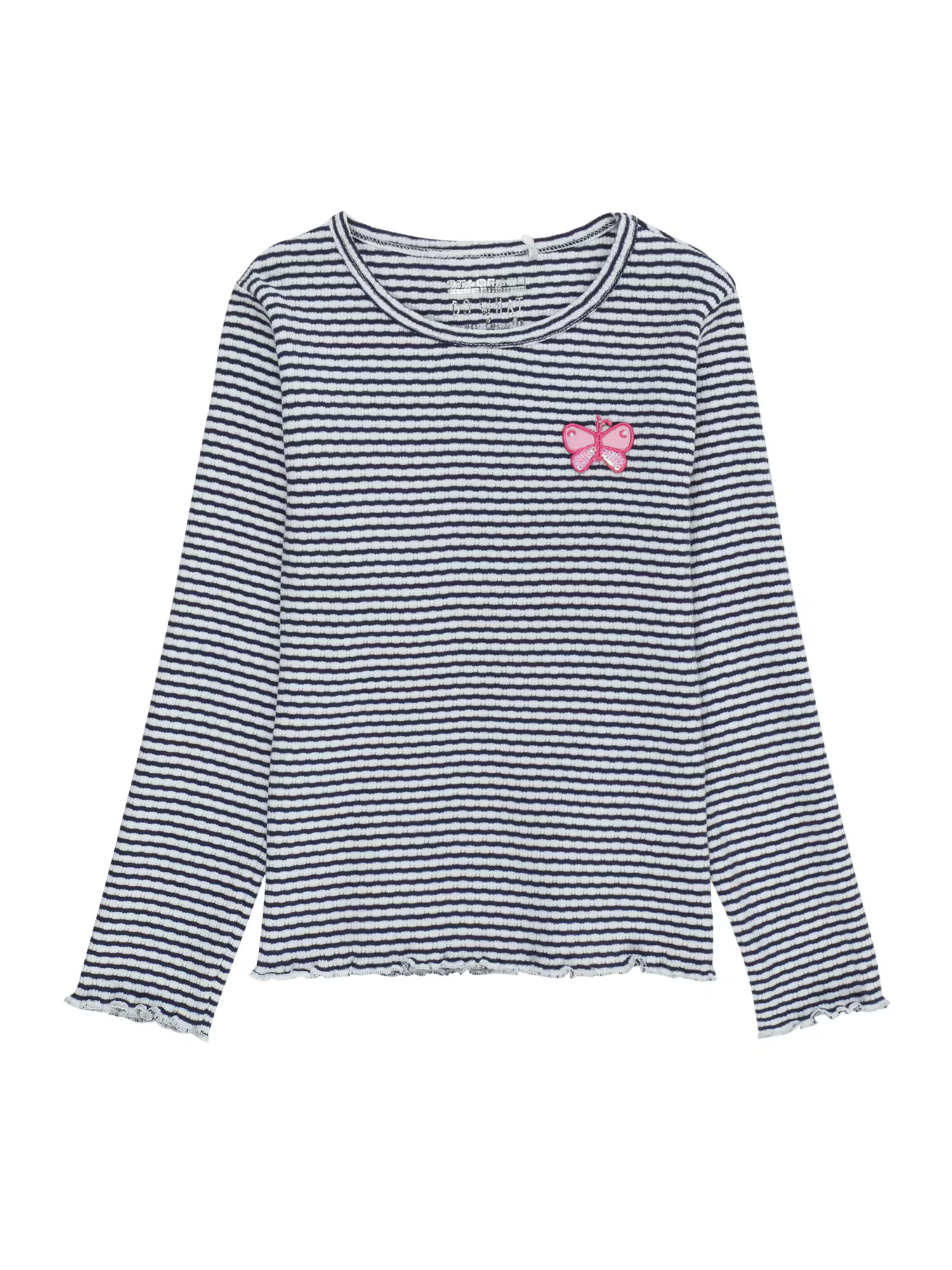 STACCATO Tricou albastru marin / roz / alb - Pled.ro