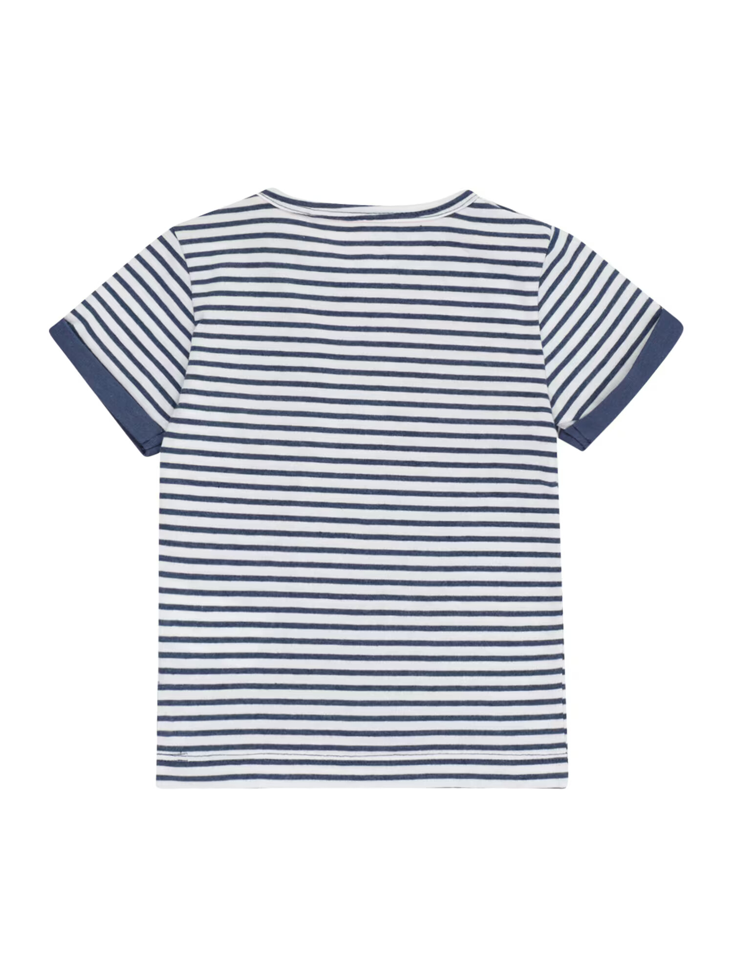 STACCATO Tricou albastru porumbel / alb - Pled.ro