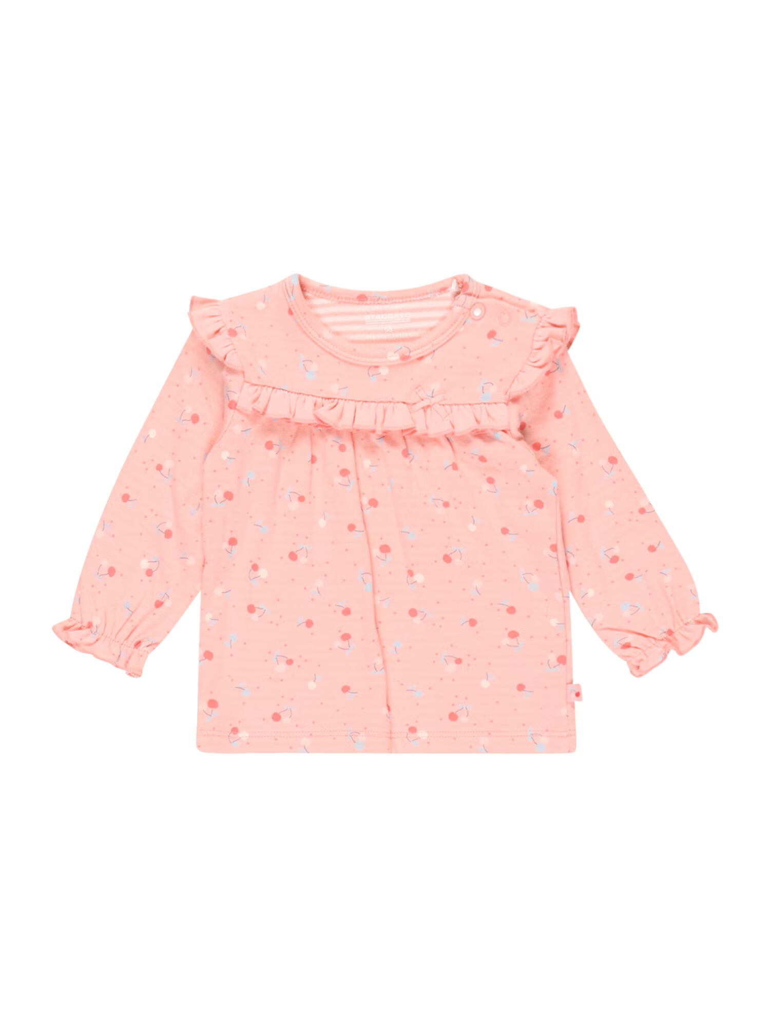 STACCATO Tricou bleumarin / albastru deschis / roșu pepene / roșu pastel - Pled.ro