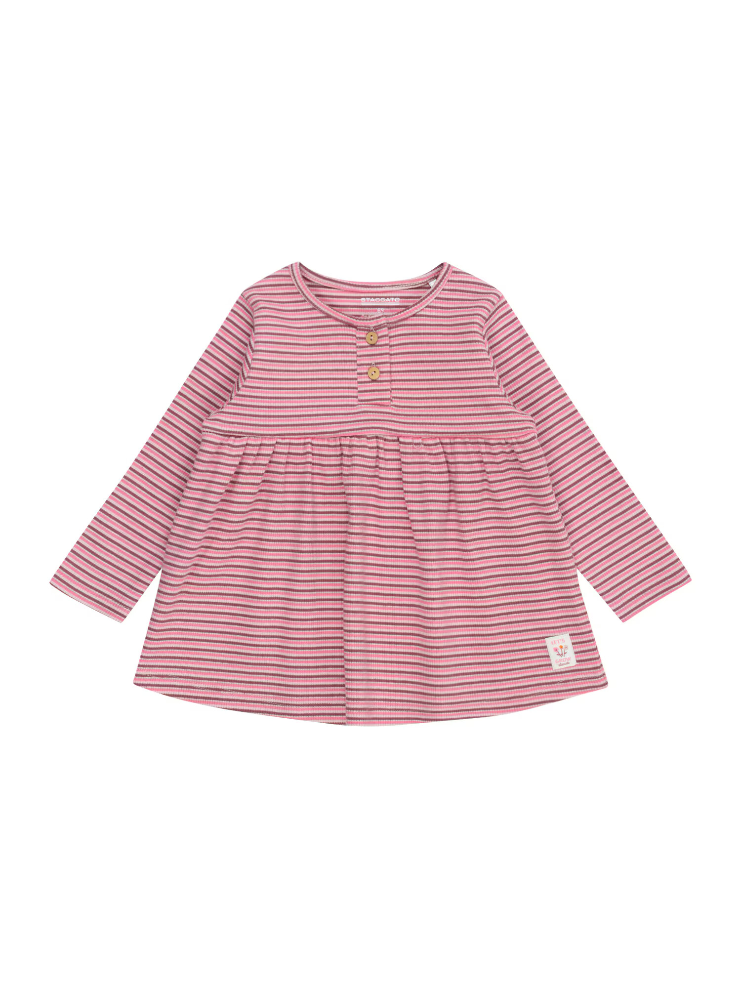 STACCATO Tricou roz pastel / roz deschis / roșu burgundy - Pled.ro