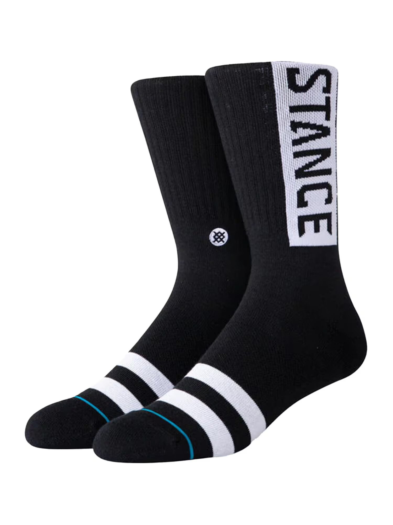 Stance Șosete sport gri / negru / alb - Pled.ro