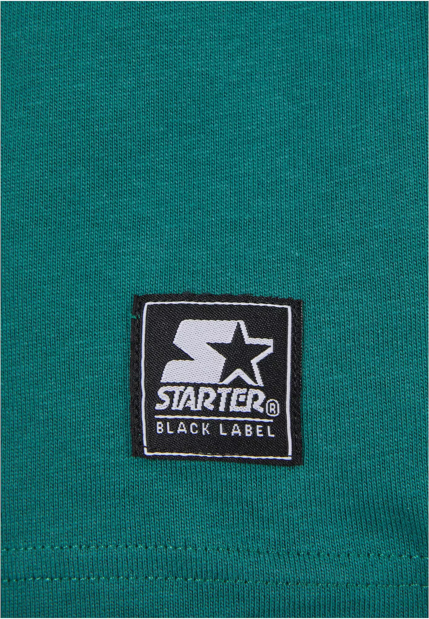 Starter Black Label Bluză de molton verde / alb - Pled.ro