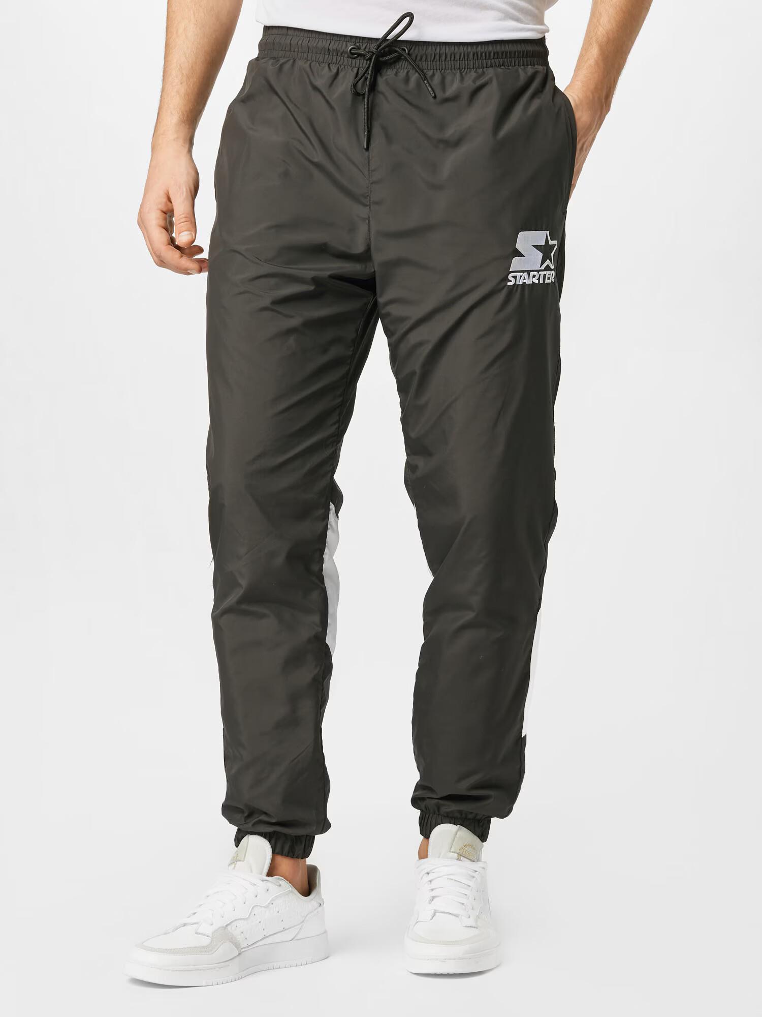 Starter Black Label Pantaloni negru / alb - Pled.ro