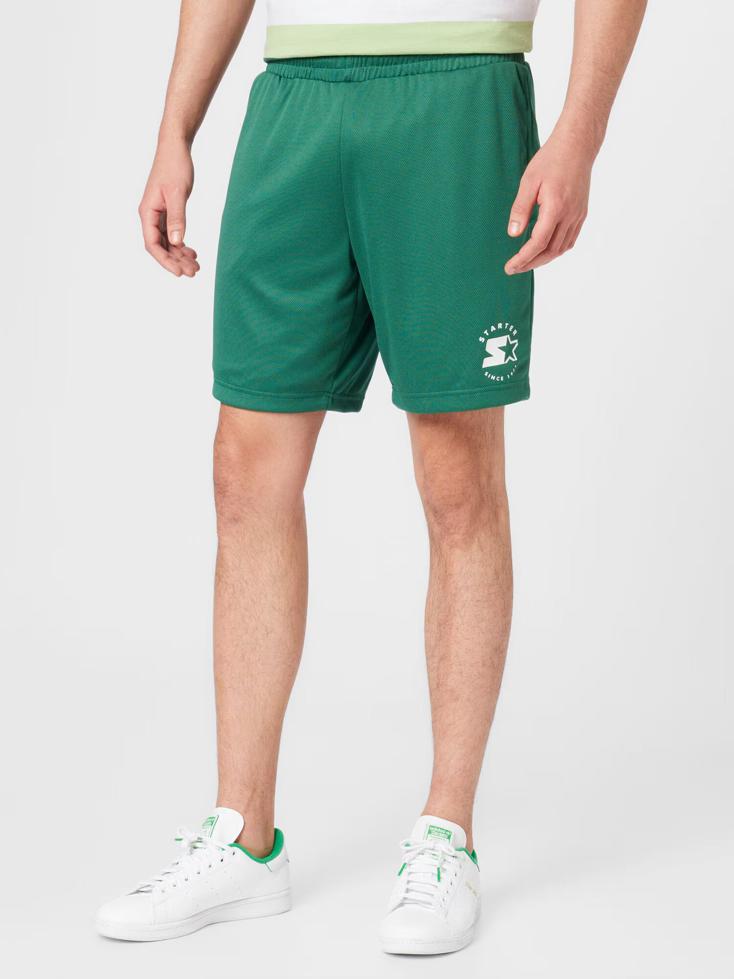 Starter Black Label Pantaloni verde smarald / alb - Pled.ro