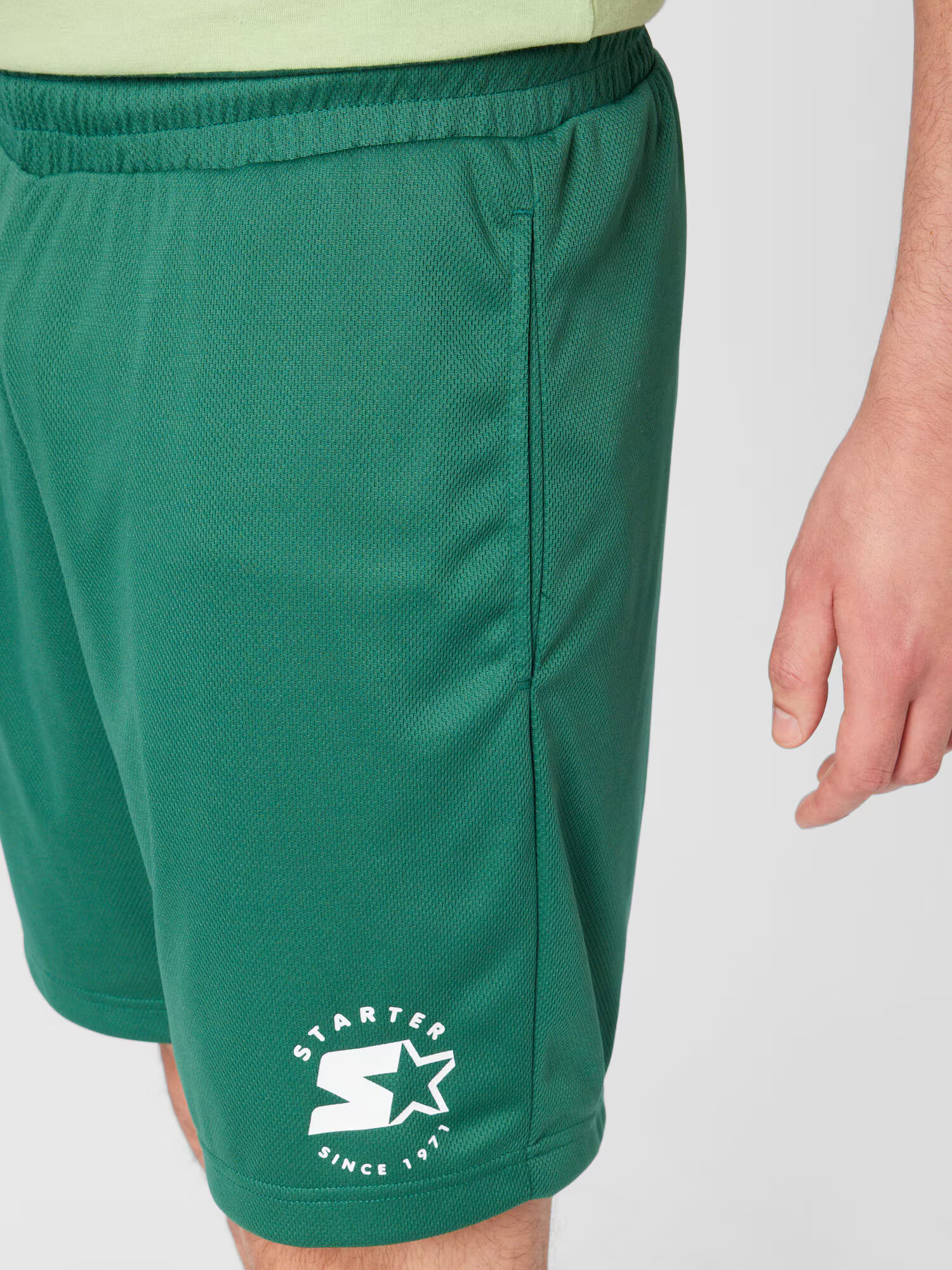 Starter Black Label Pantaloni verde smarald / alb - Pled.ro