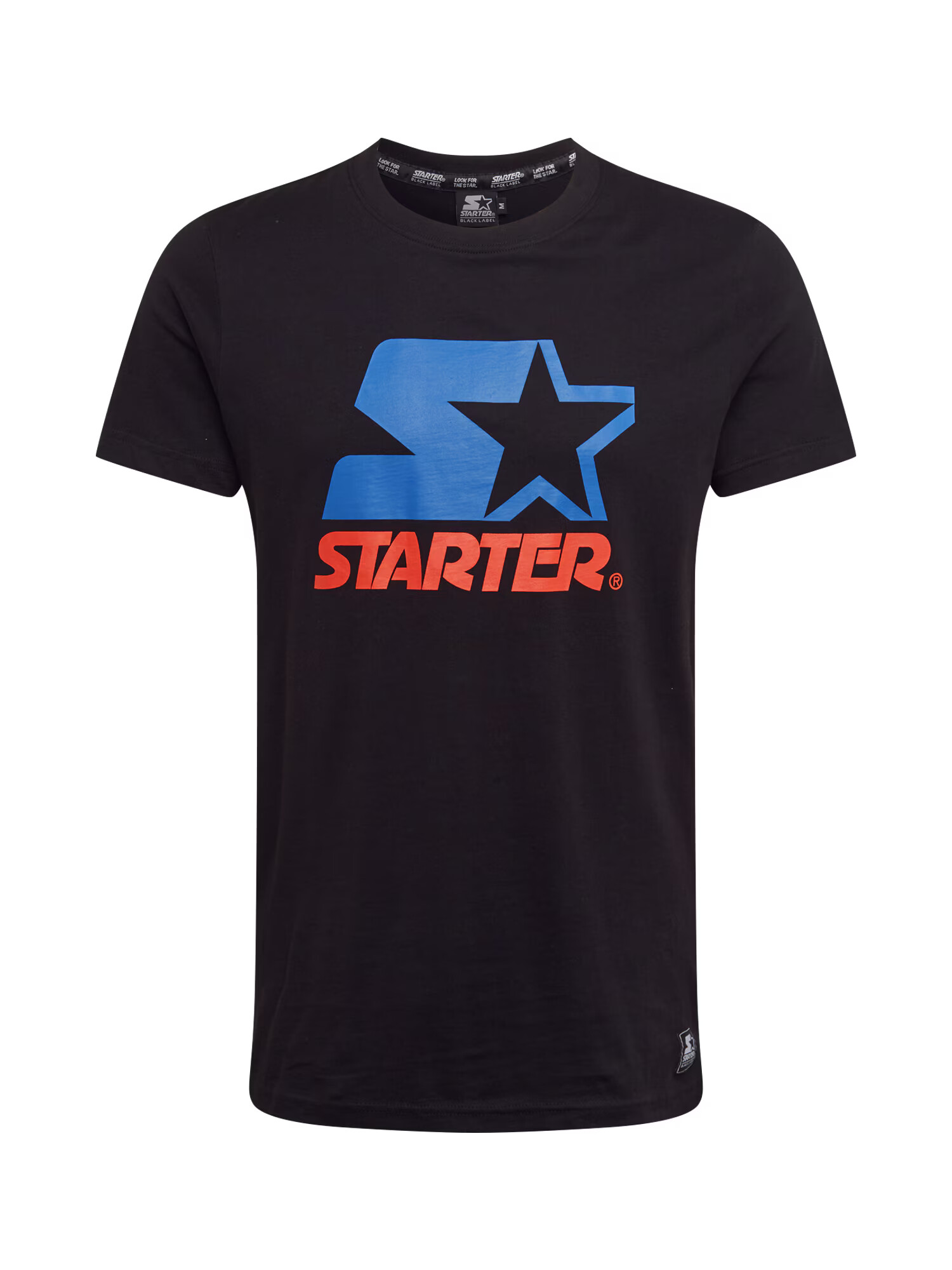 Starter Black Label Tricou azuriu / roșu / negru - Pled.ro