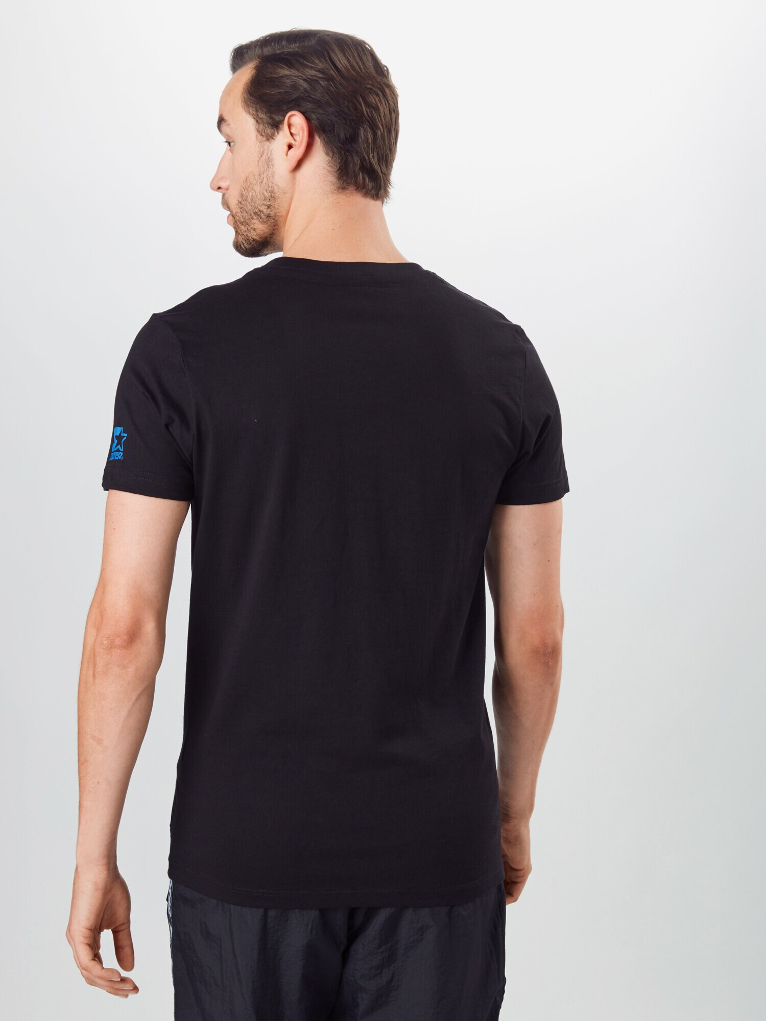 Starter Black Label Tricou azuriu / roșu / negru - Pled.ro