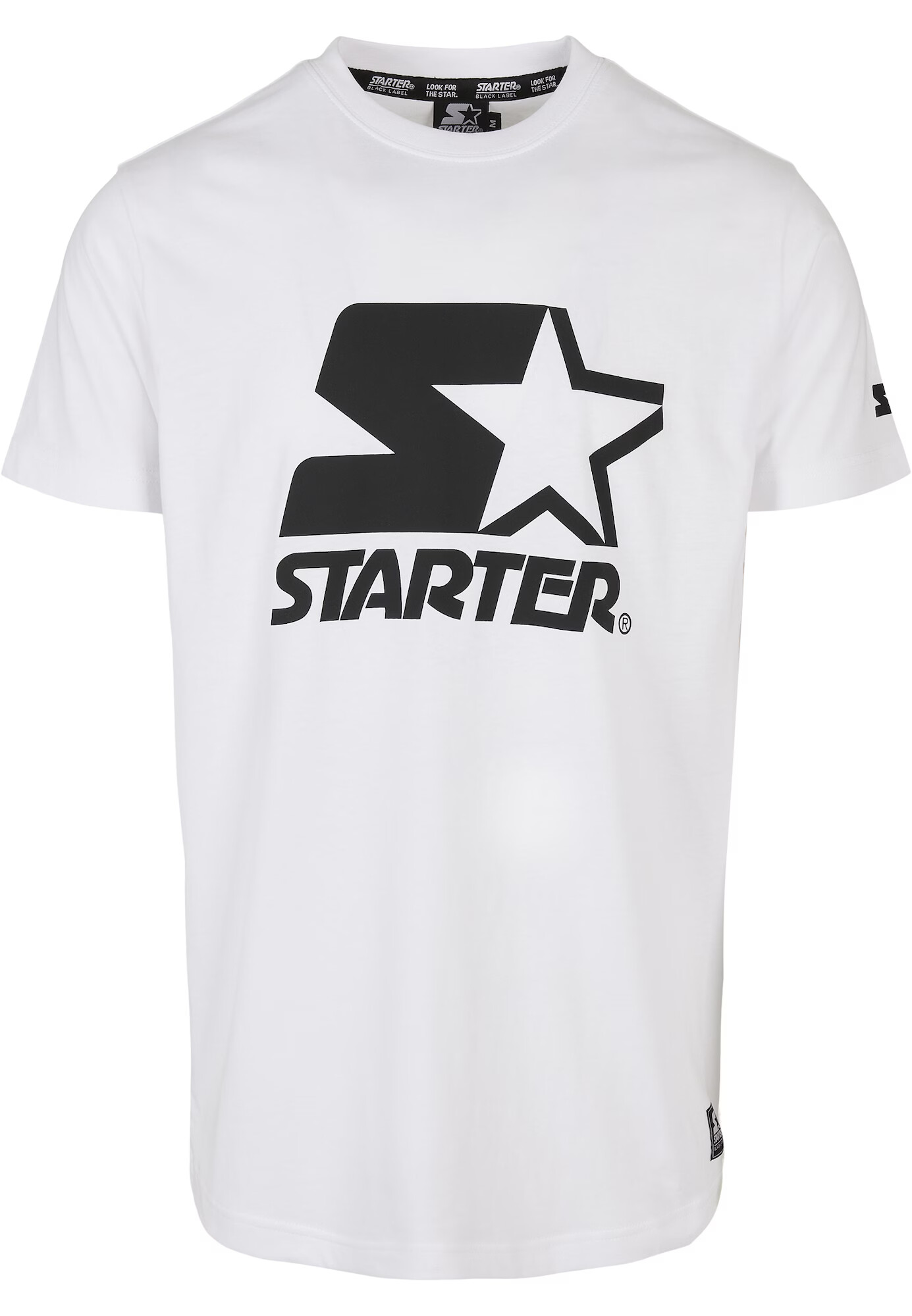 Starter Black Label Tricou negru / alb - Pled.ro