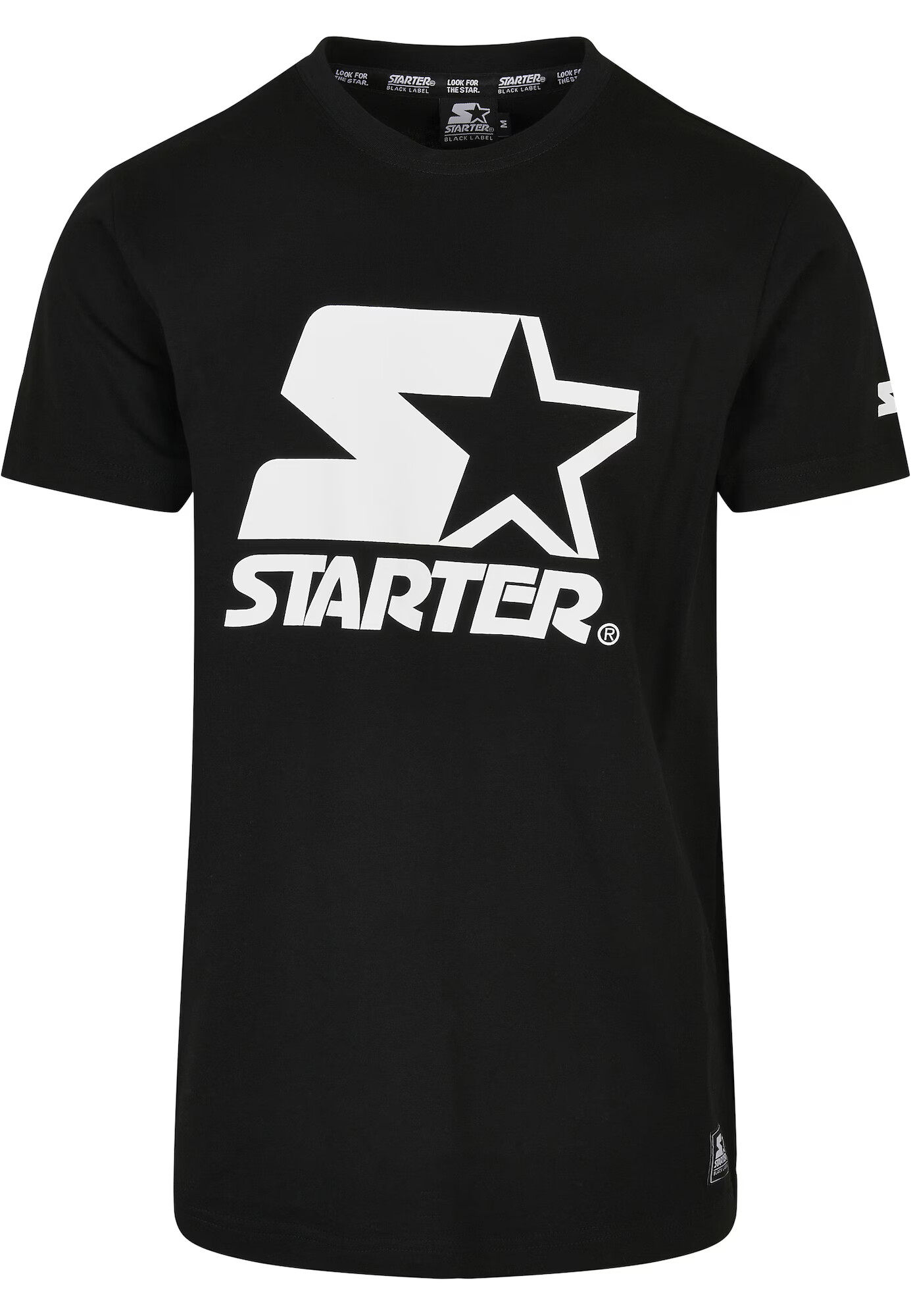 Starter Black Label Tricou negru / alb - Pled.ro