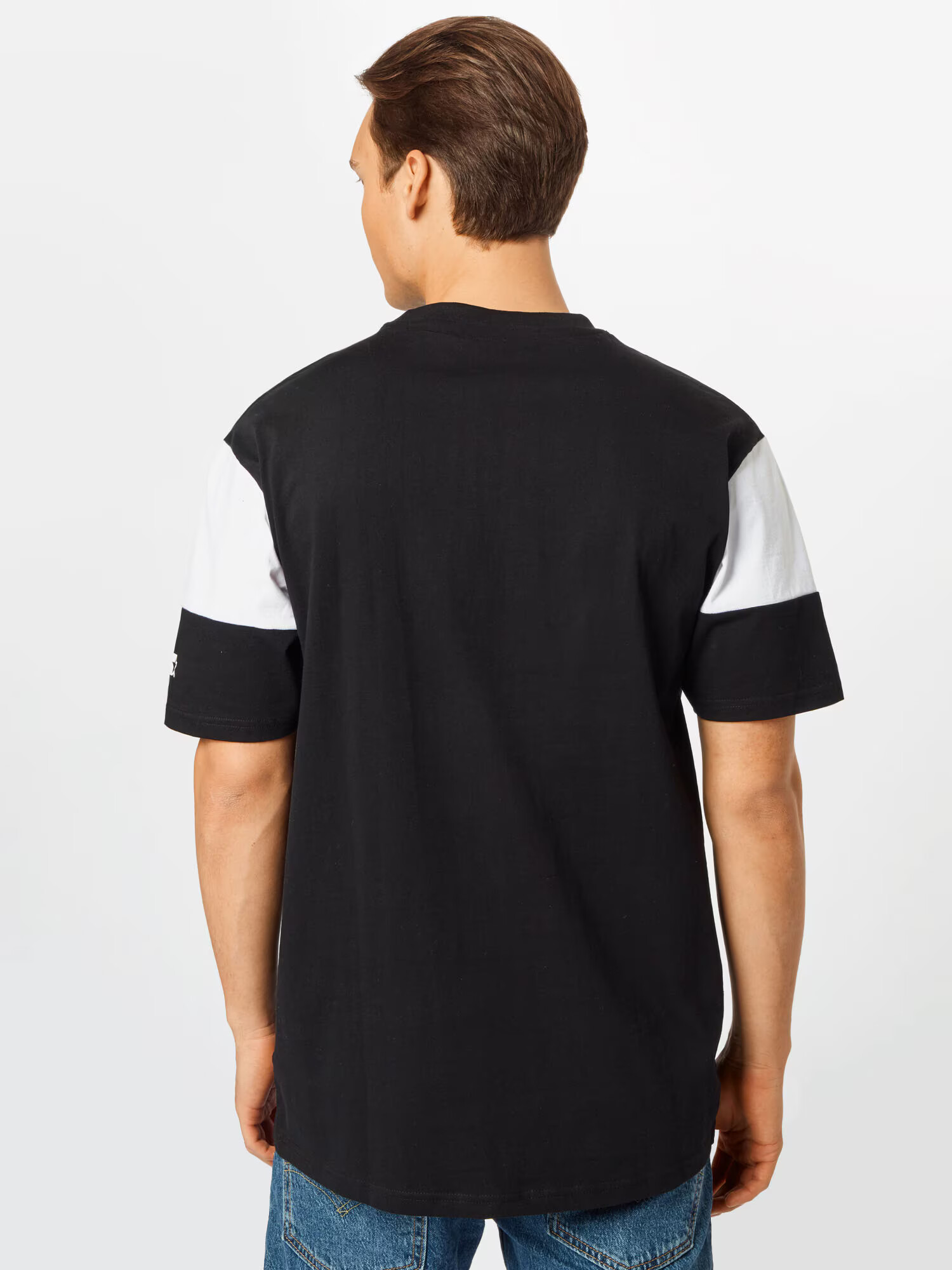 Starter Black Label Tricou negru / alb - Pled.ro