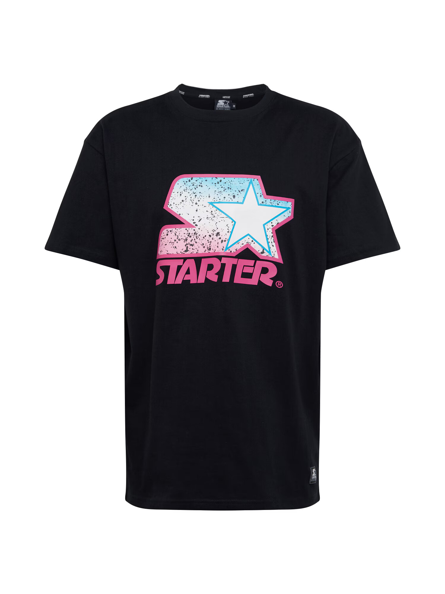 Starter Black Label Tricou roz / negru / alb - Pled.ro