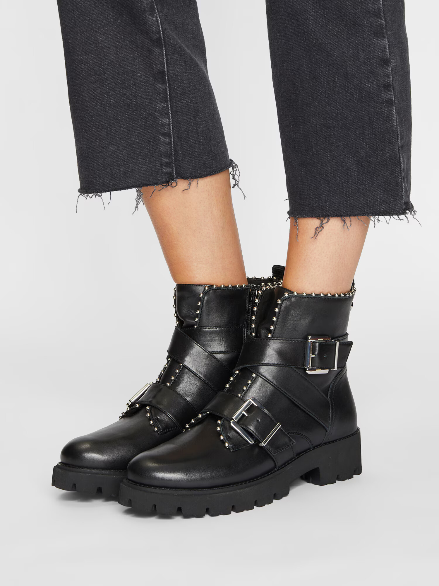 STEVE MADDEN Botine 'HOOFY' negru - Pled.ro