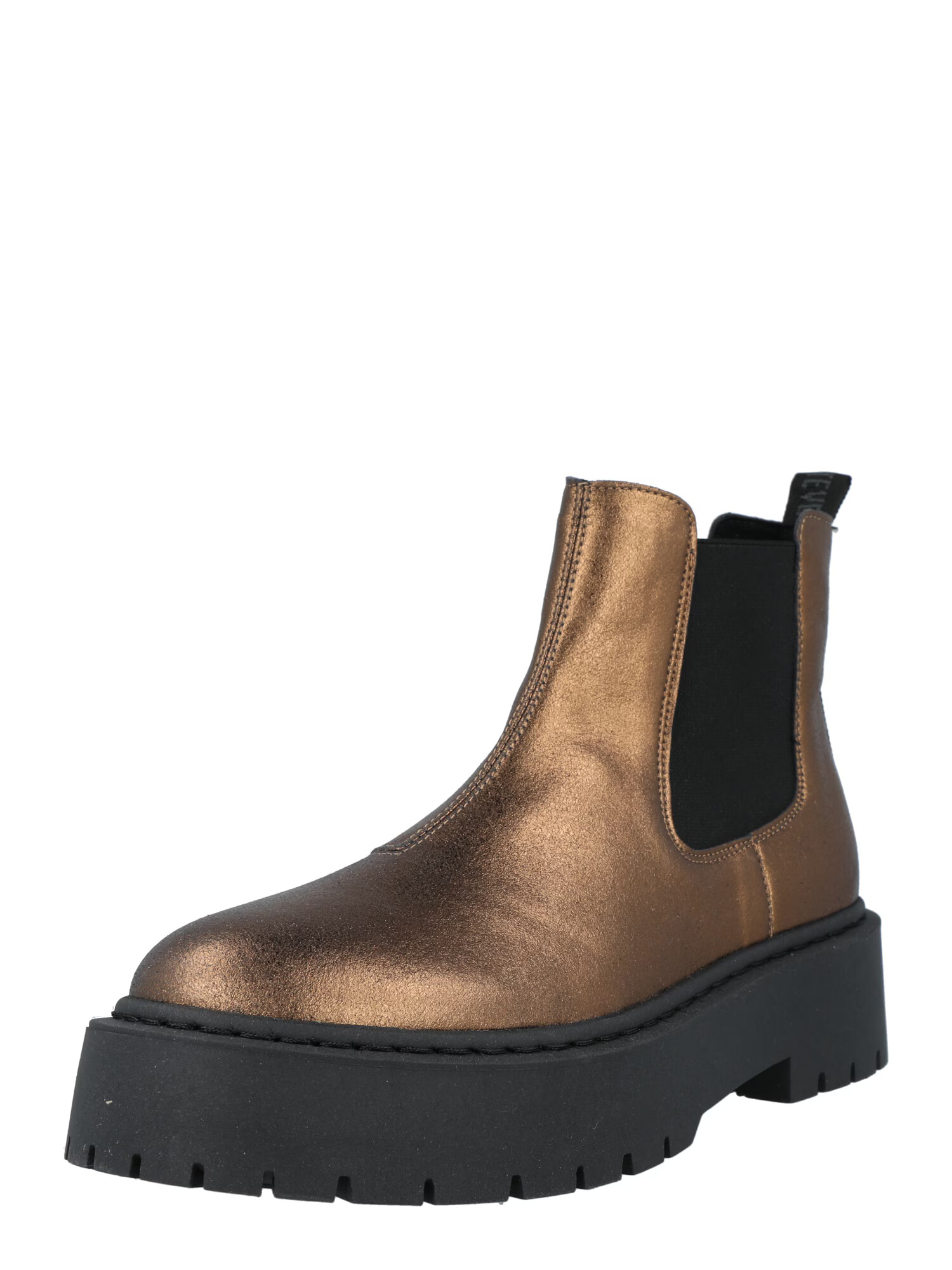 STEVE MADDEN Ghete chelsea 'Veerly' bronz / negru - Pled.ro