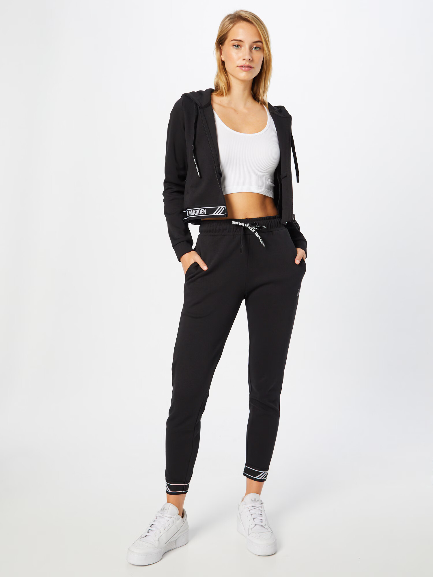 STEVE MADDEN Pantaloni 'IRUN' negru - Pled.ro