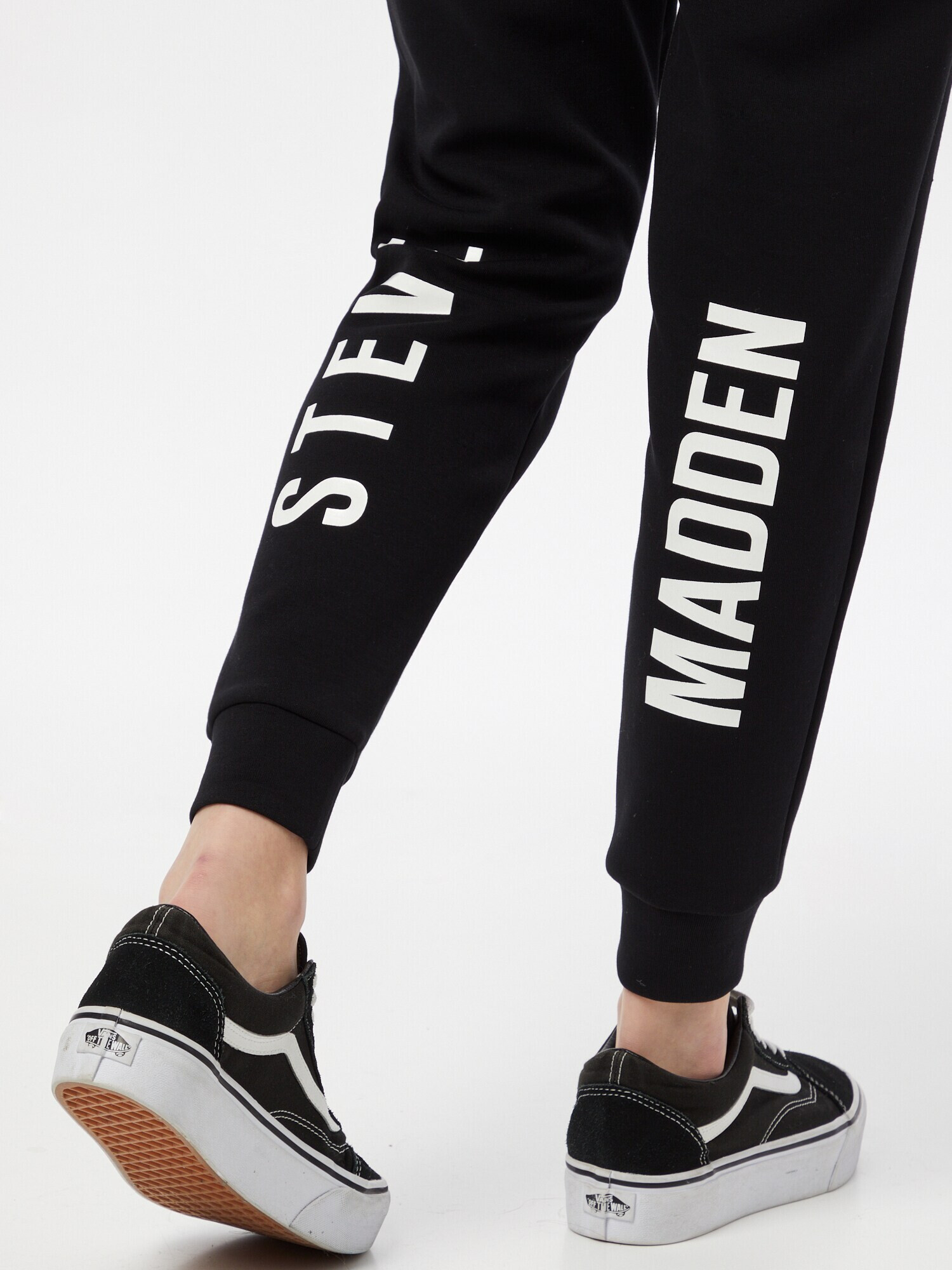 STEVE MADDEN Pantaloni negru / alb - Pled.ro