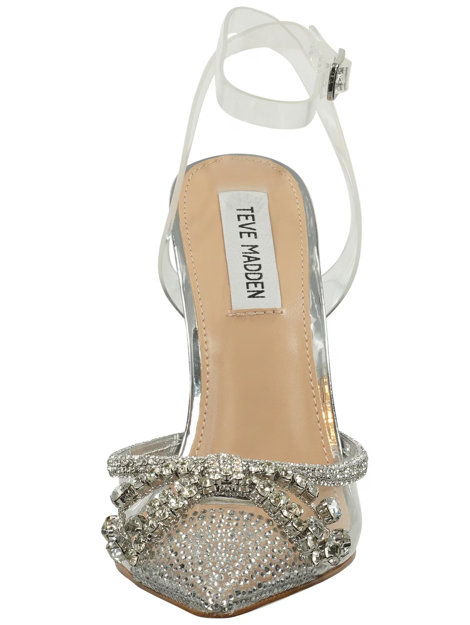 STEVE MADDEN Pumps argintiu / transparent - Pled.ro