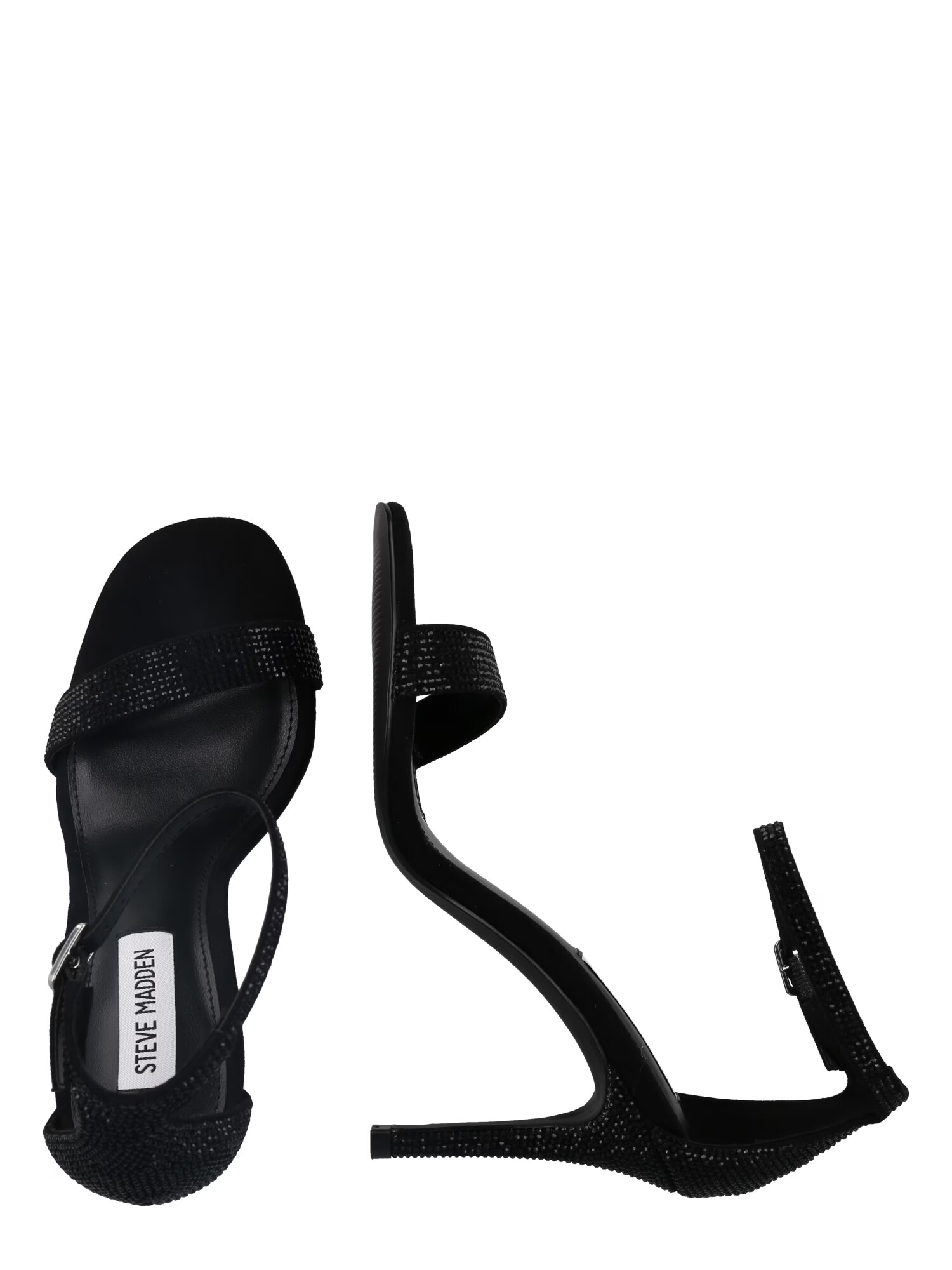 STEVE MADDEN Sandale cu baretă negru - Pled.ro