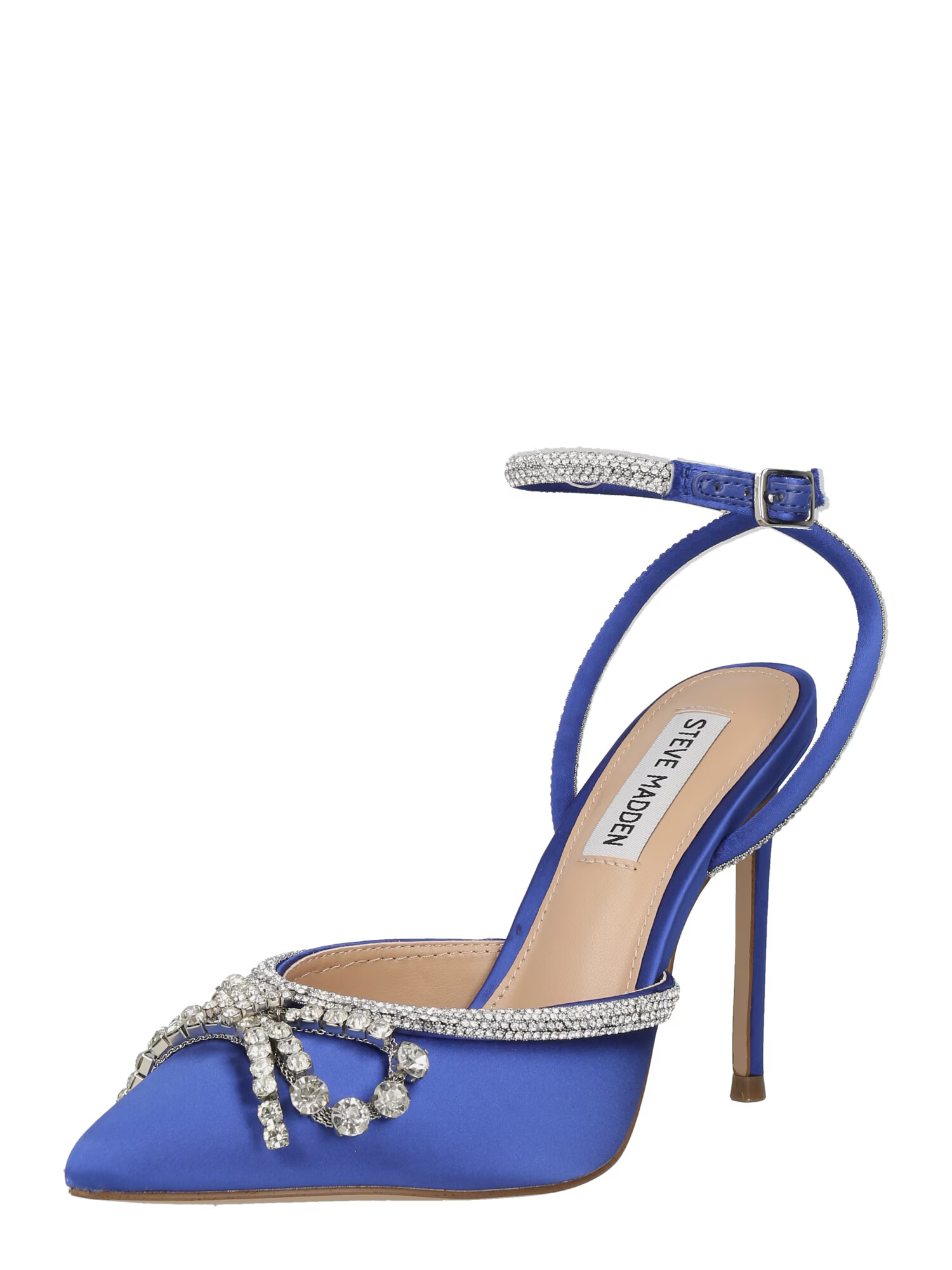 STEVE MADDEN Sandale cu baretă 'VIBRANTLY' albastru / argintiu - Pled.ro