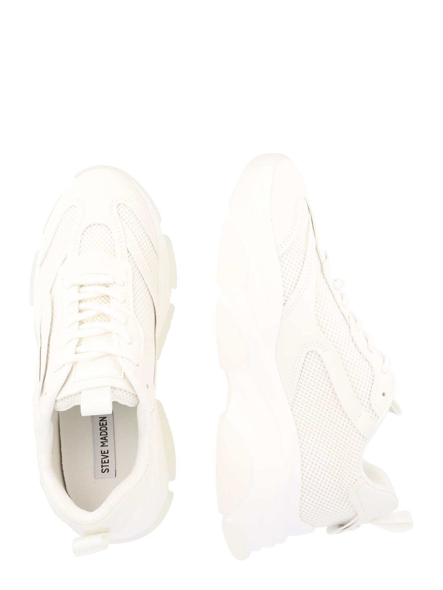 STEVE MADDEN Sneaker low 'POSSES' alb - Pled.ro