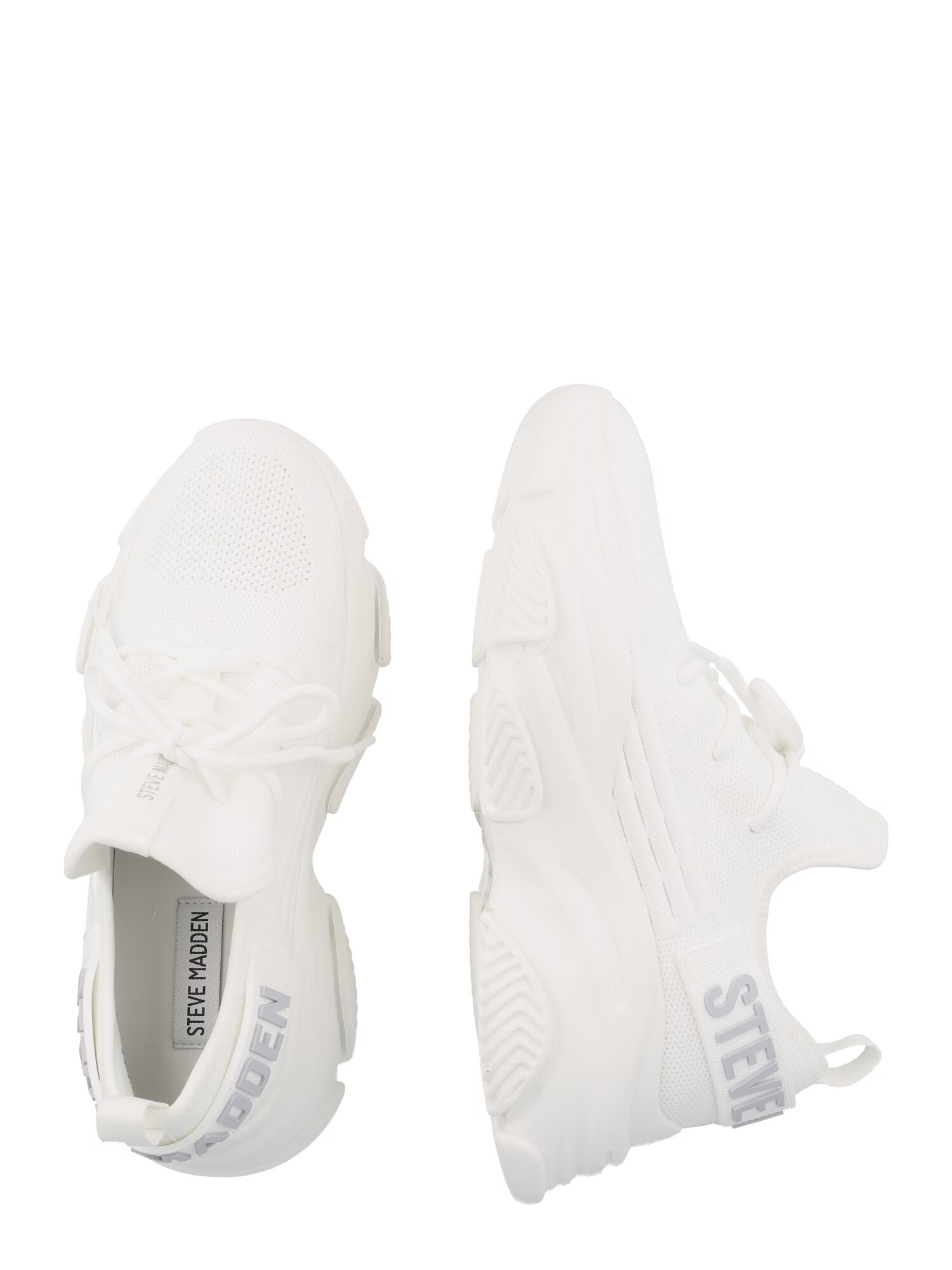 STEVE MADDEN Sneaker low 'PROTÉGÉ' gri / alb - Pled.ro