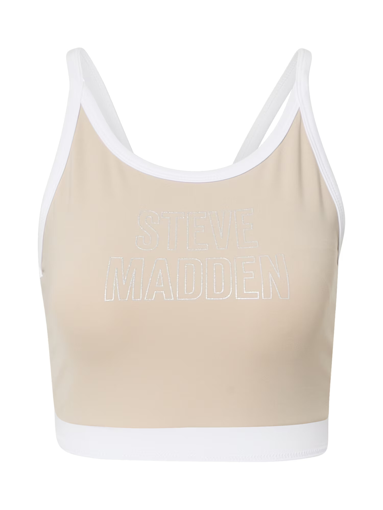 STEVE MADDEN Top 'IDYNAMIC' maro cămilă / alb - Pled.ro