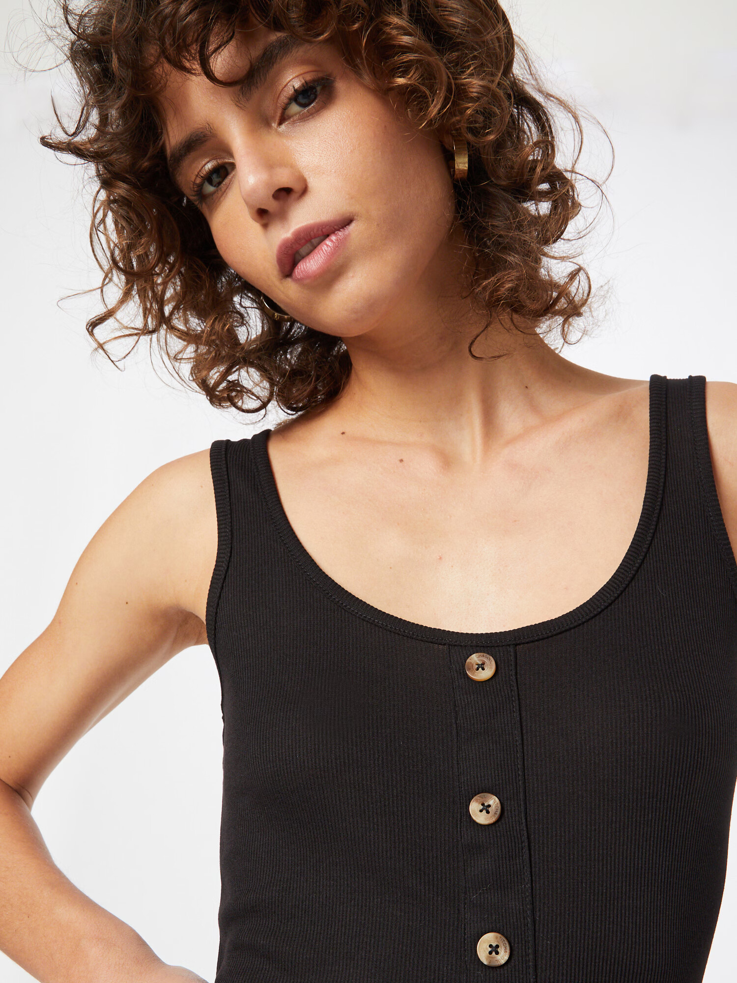 Stitch and Soul Top negru - Pled.ro