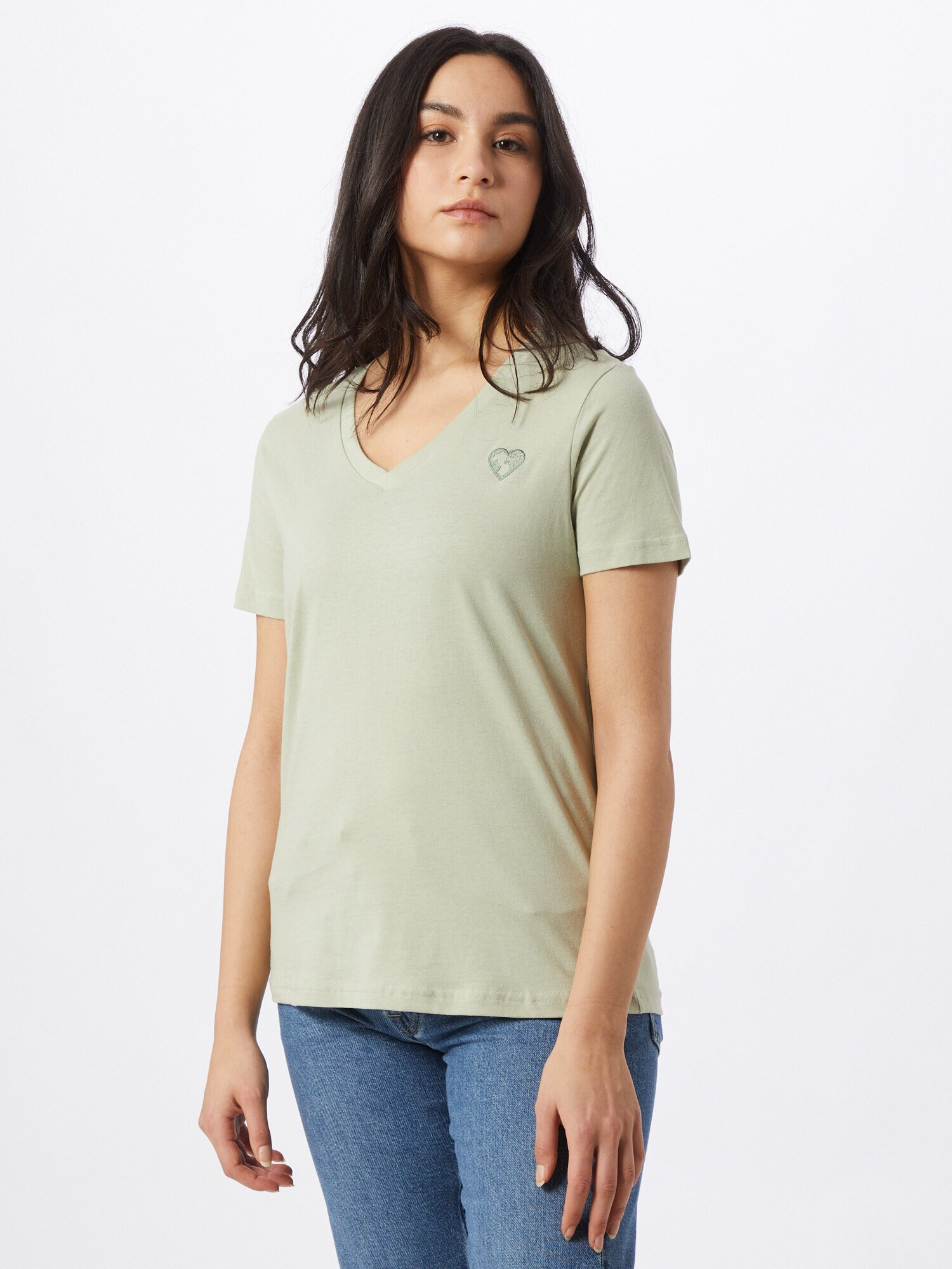 Stitch and Soul Tricou verde deschis - Pled.ro