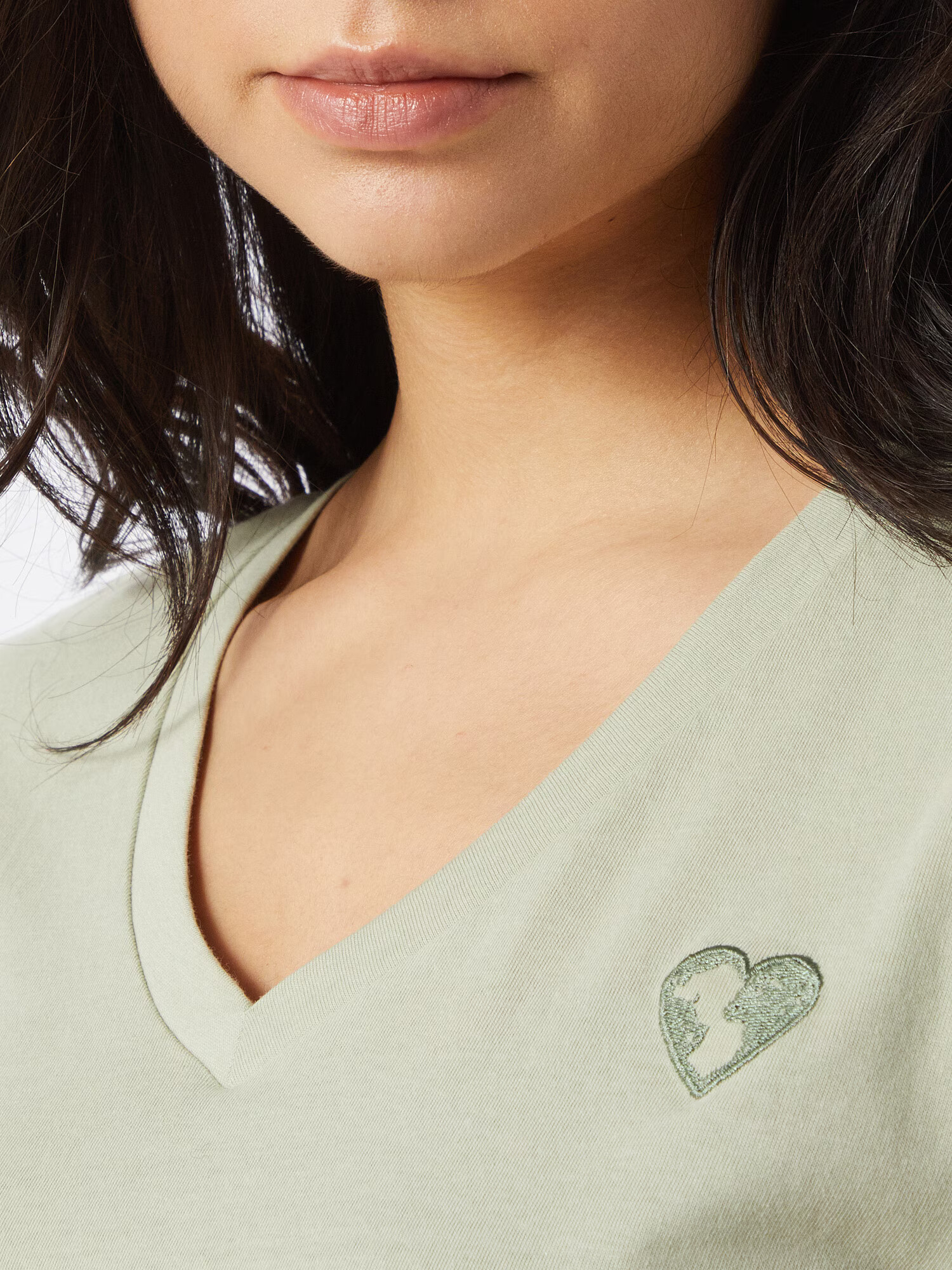 Stitch and Soul Tricou verde deschis - Pled.ro