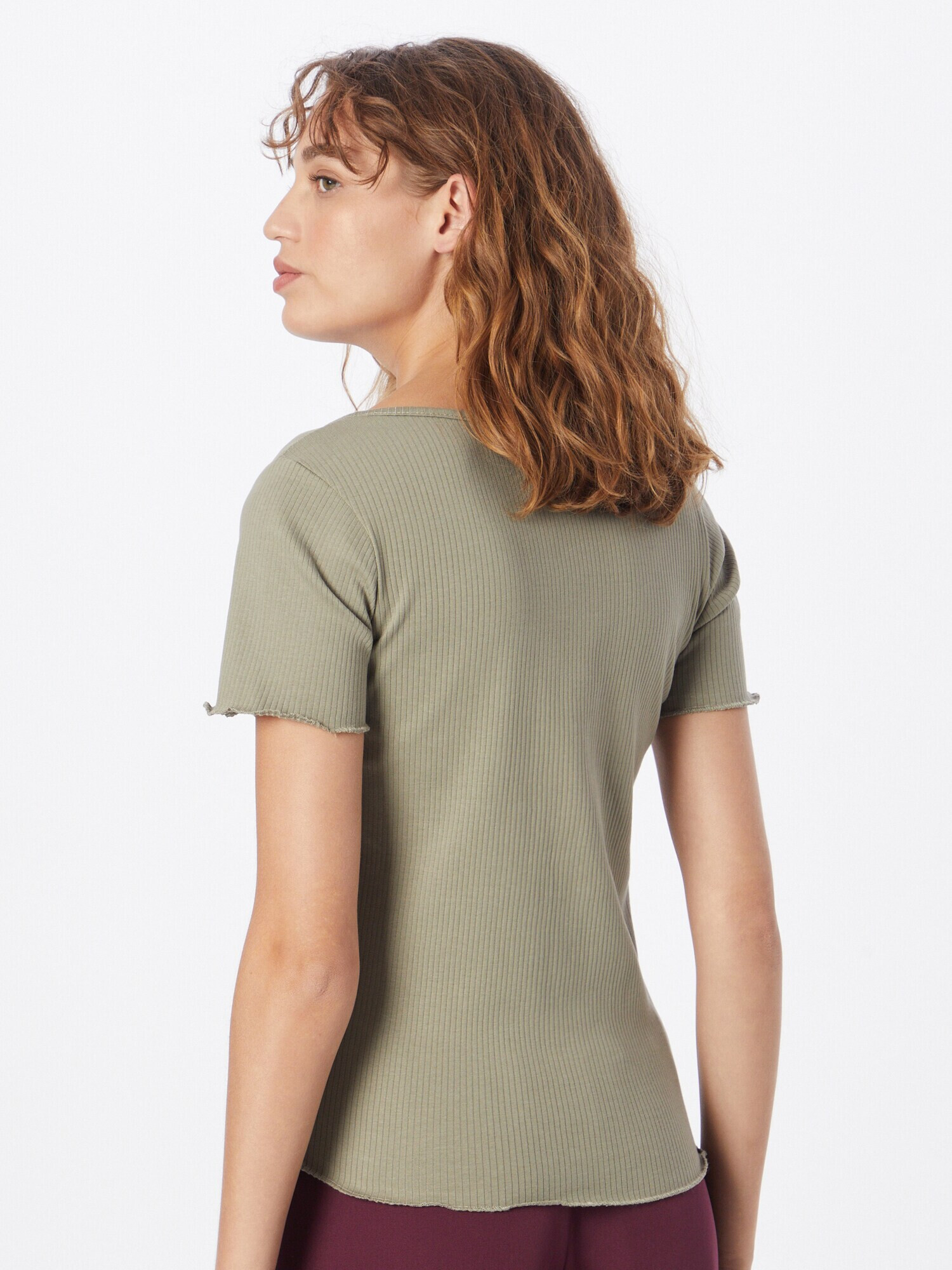 Stitch and Soul Tricou verde pastel - Pled.ro