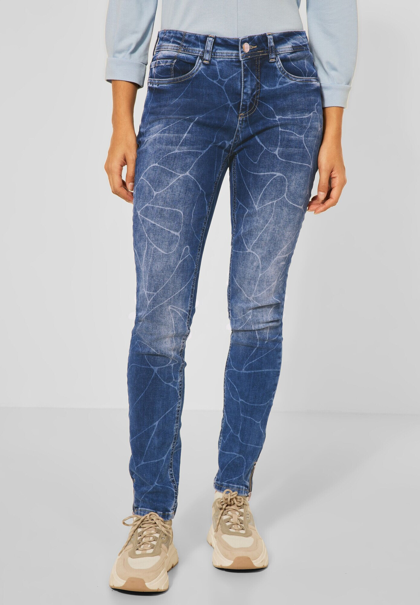 STREET ONE Jeans albastru denim / albastru pastel - Pled.ro