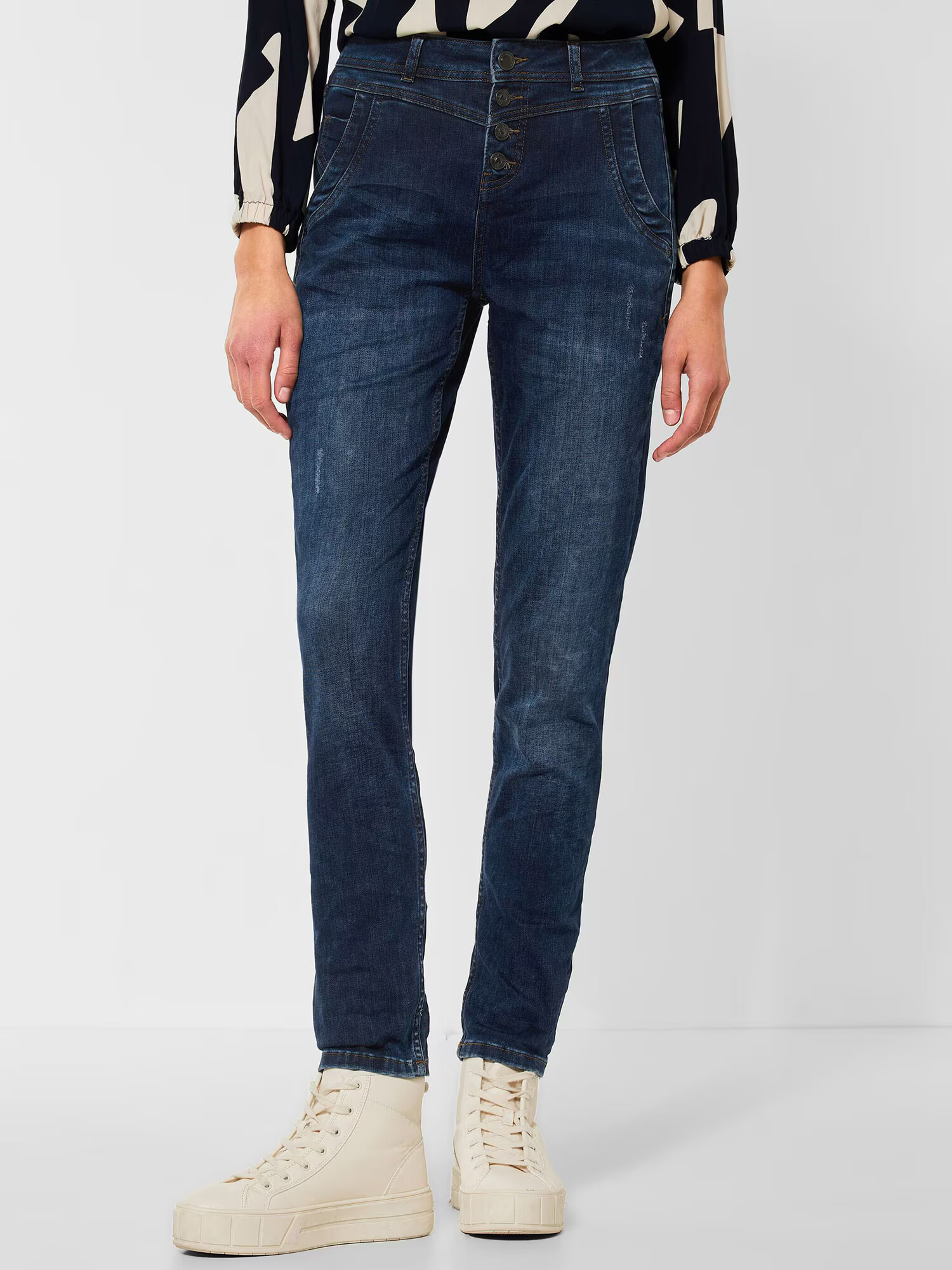 STREET ONE Jeans albastru denim - Pled.ro