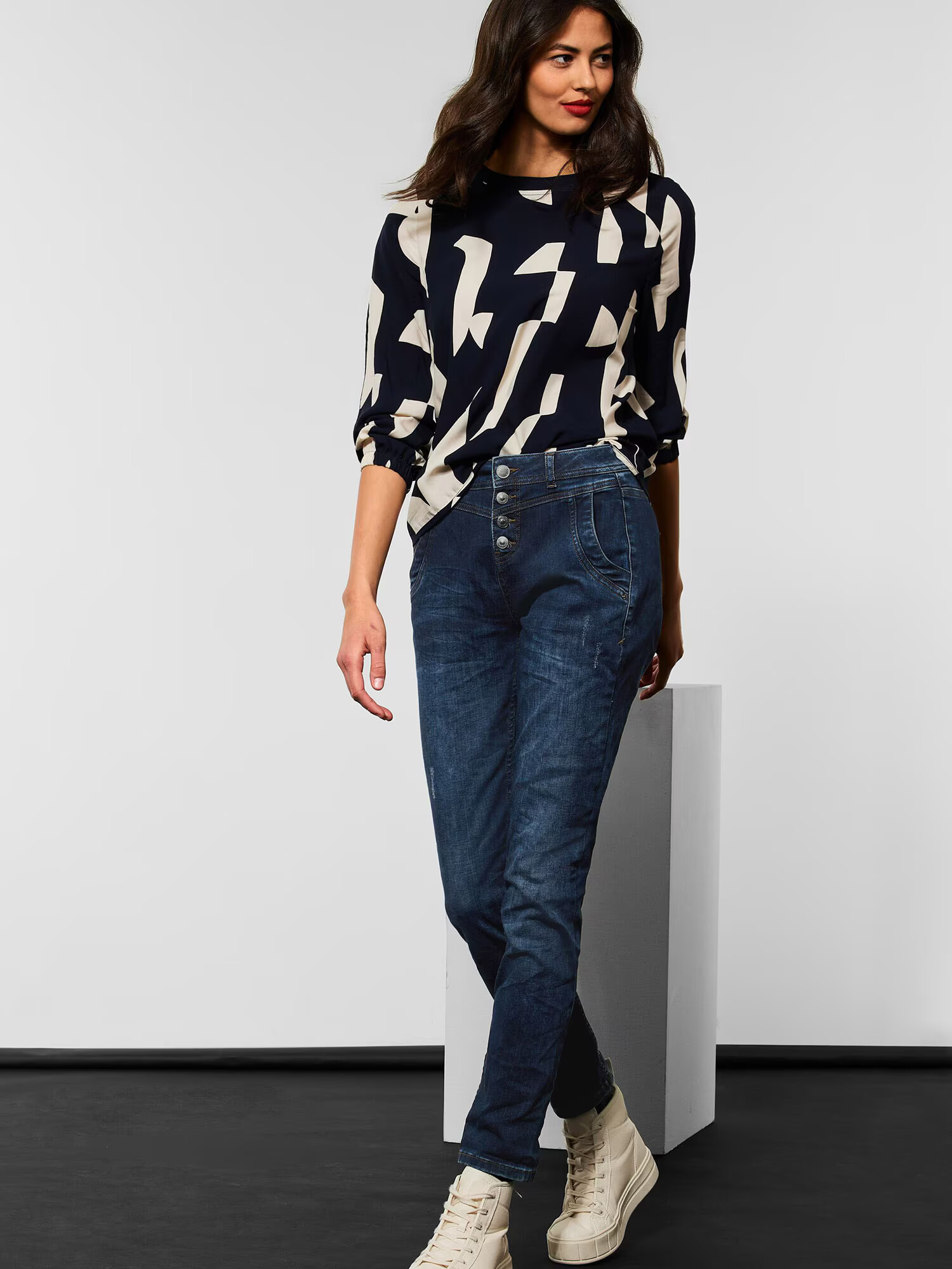 STREET ONE Jeans albastru denim - Pled.ro